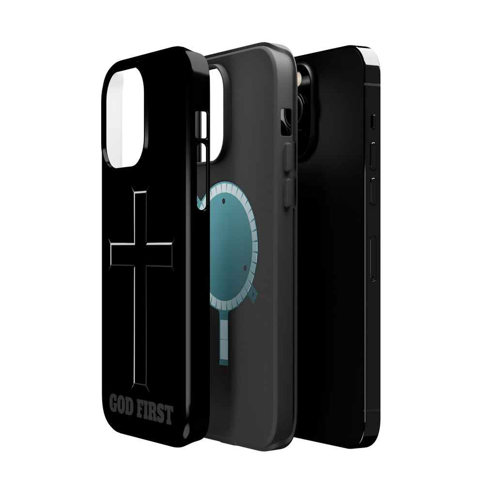 Cross Magnetic Impact-Resistant Cases