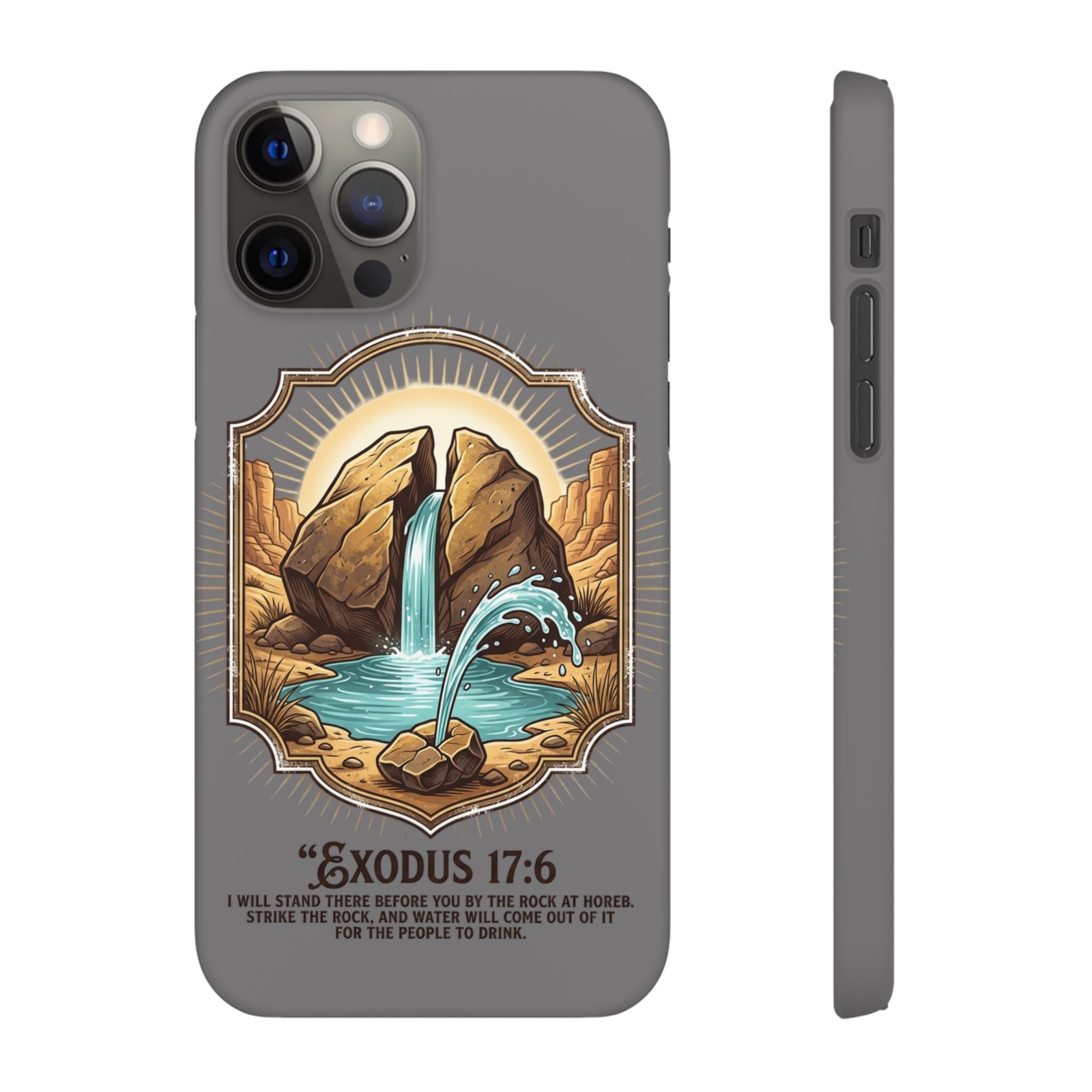 Exodus 17:6 Snap Cases
