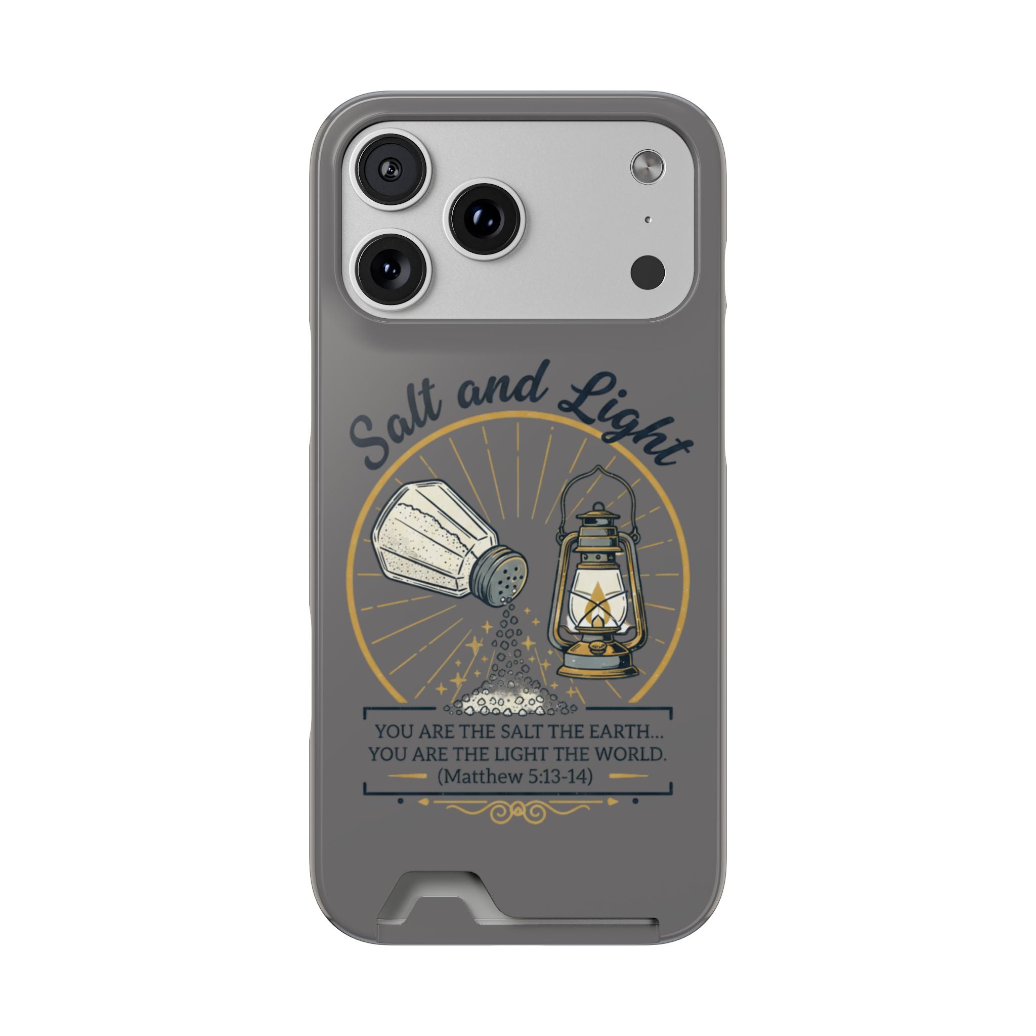Salt and Light phone case