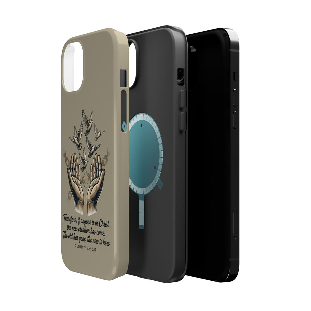 2 Corinthians 5:17 Magnetic Impact-Resistant Cases