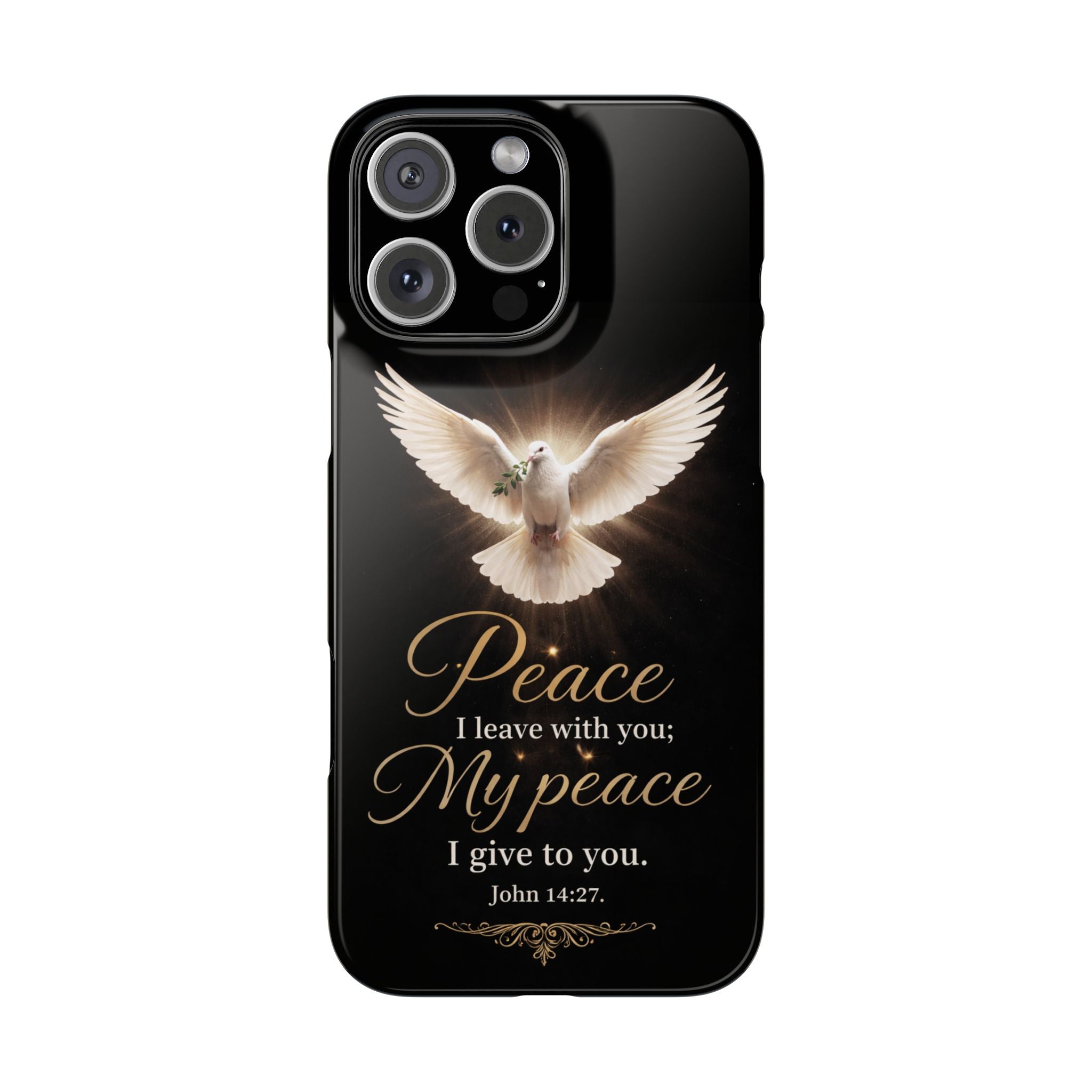 John 14:27 Slim Phone Cases