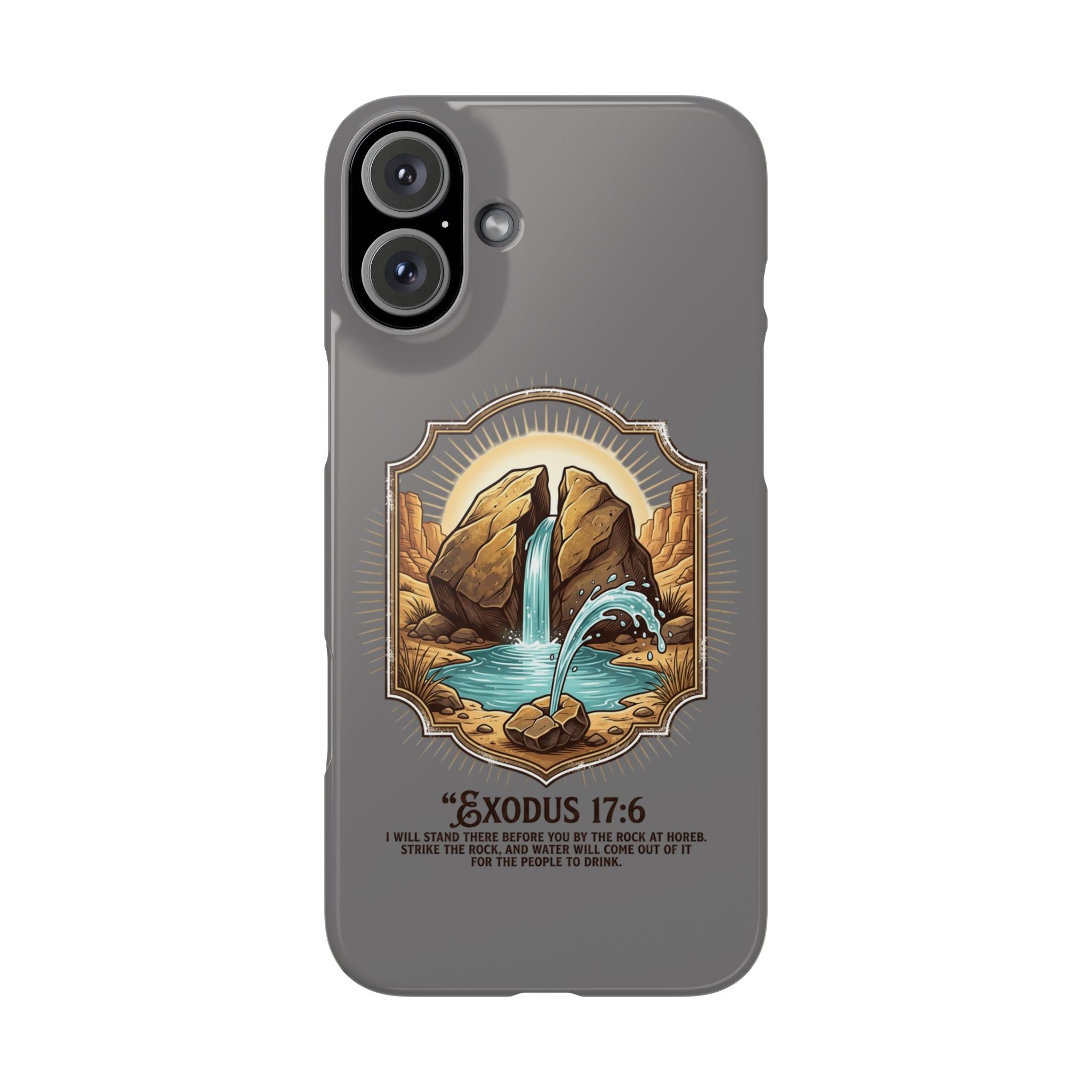 Exodus 17:6 Snap Cases