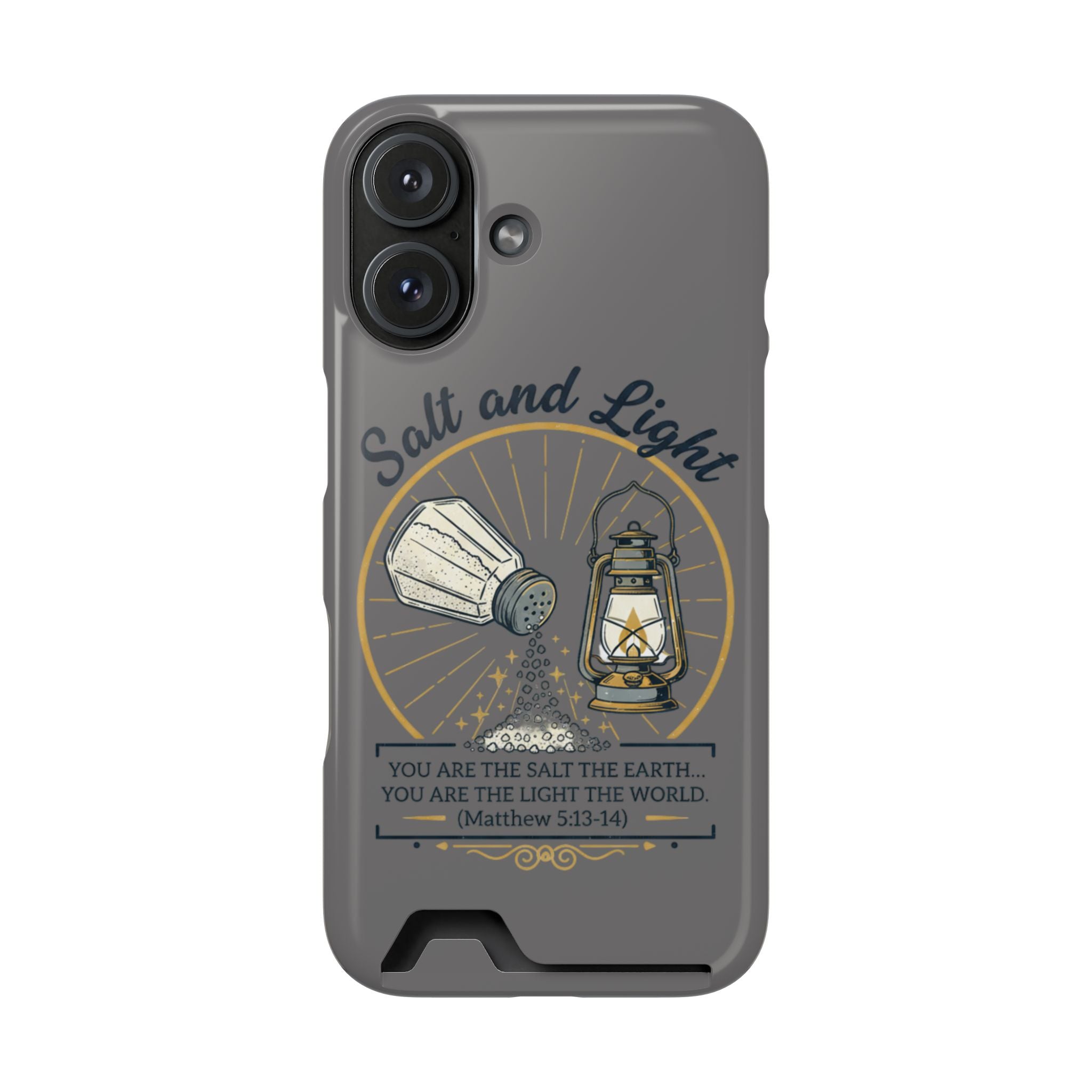 Salt and Light phone case