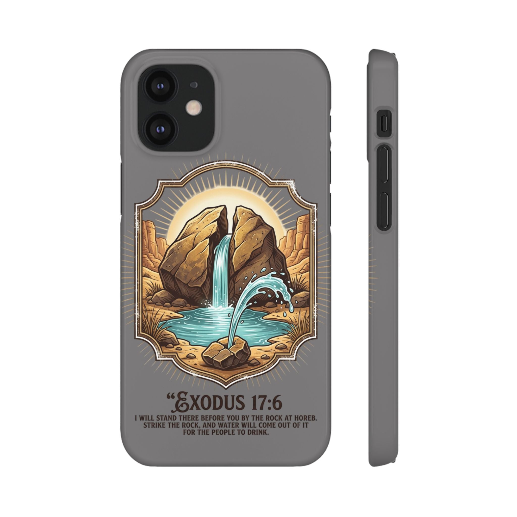 Exodus 17:6 Snap Cases