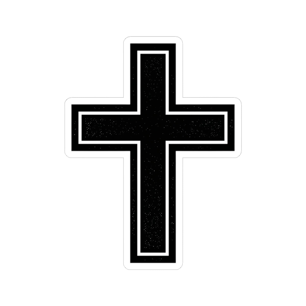 Cross Sticker