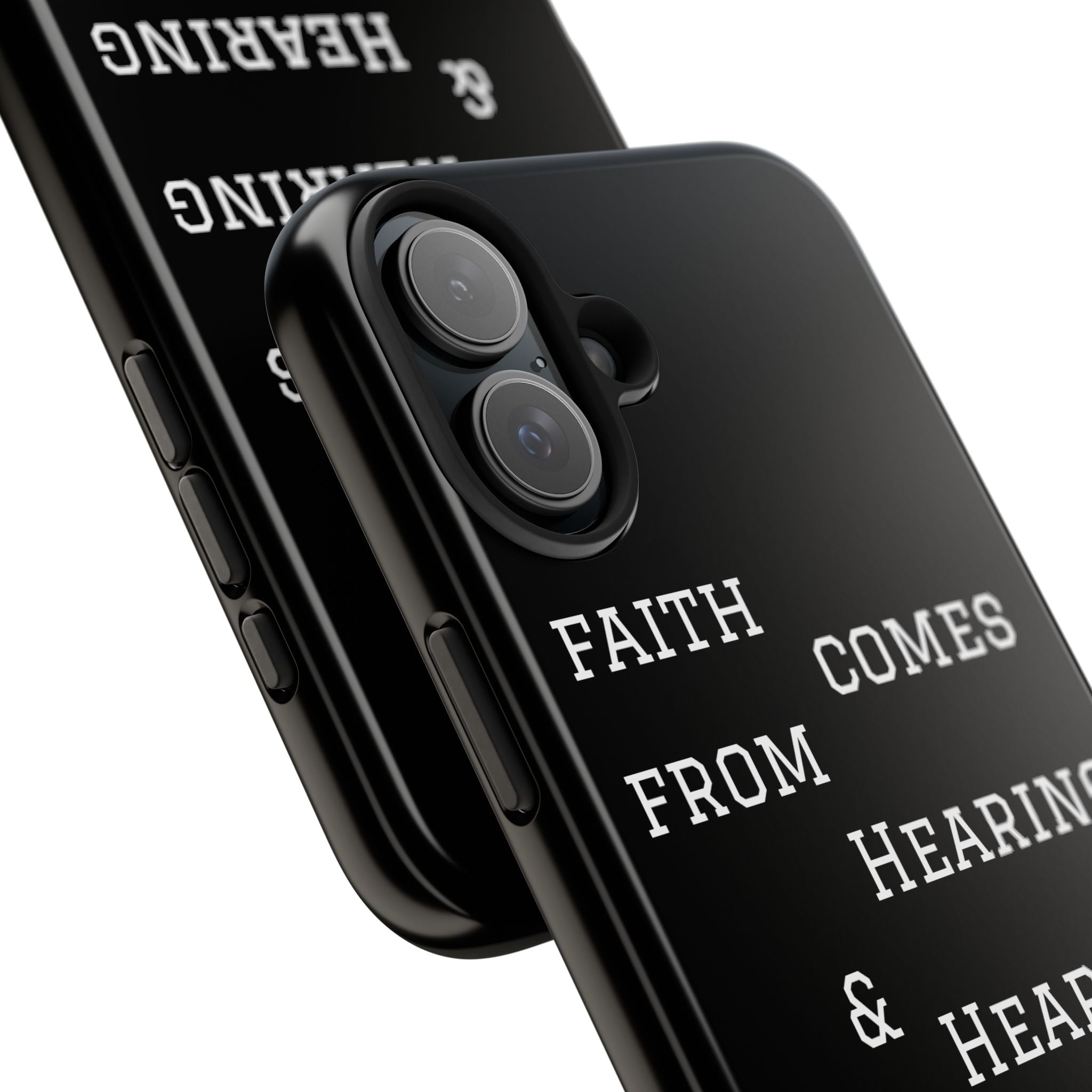 Romans 10:17 phone case