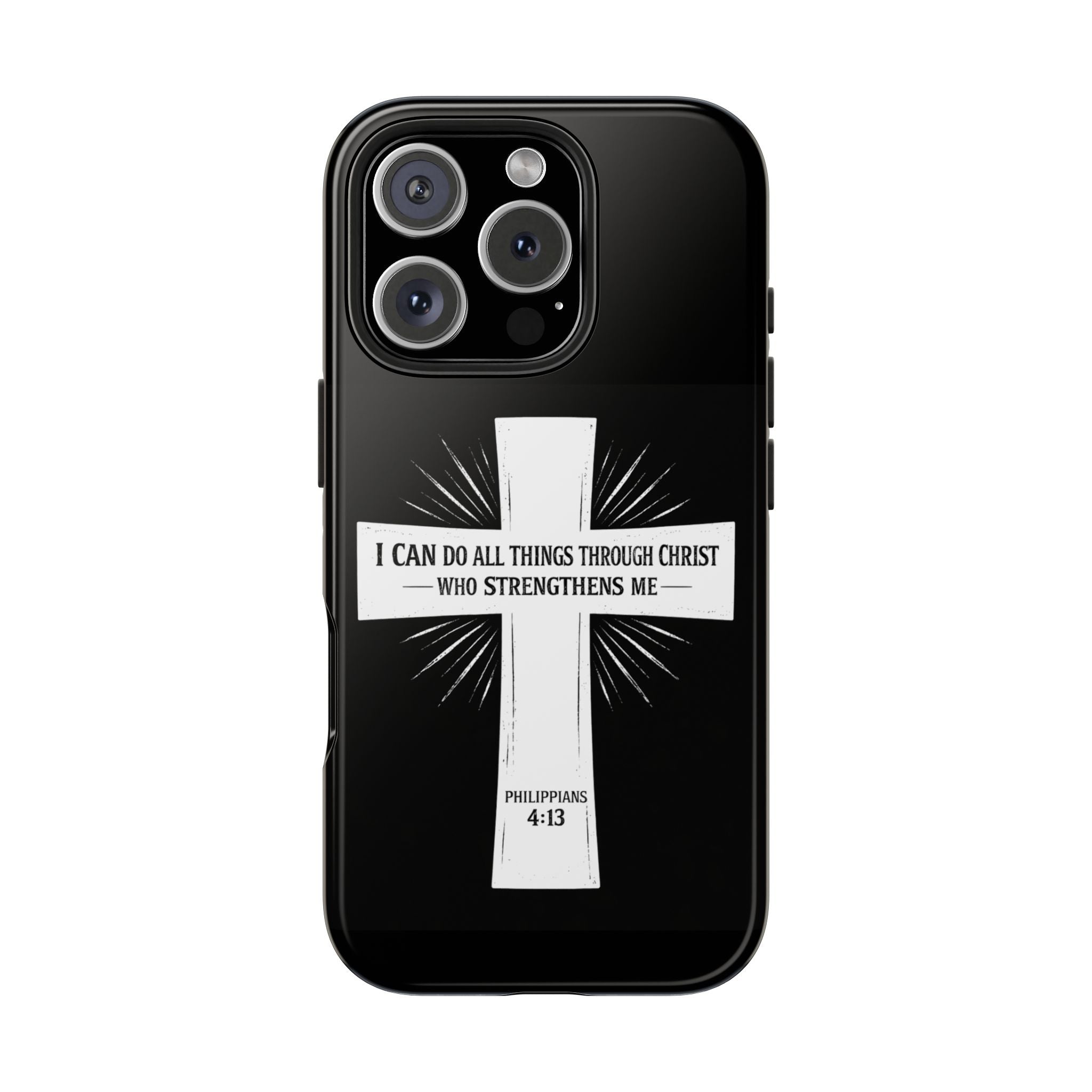 Philippians 4:13 Tough Phone Cases