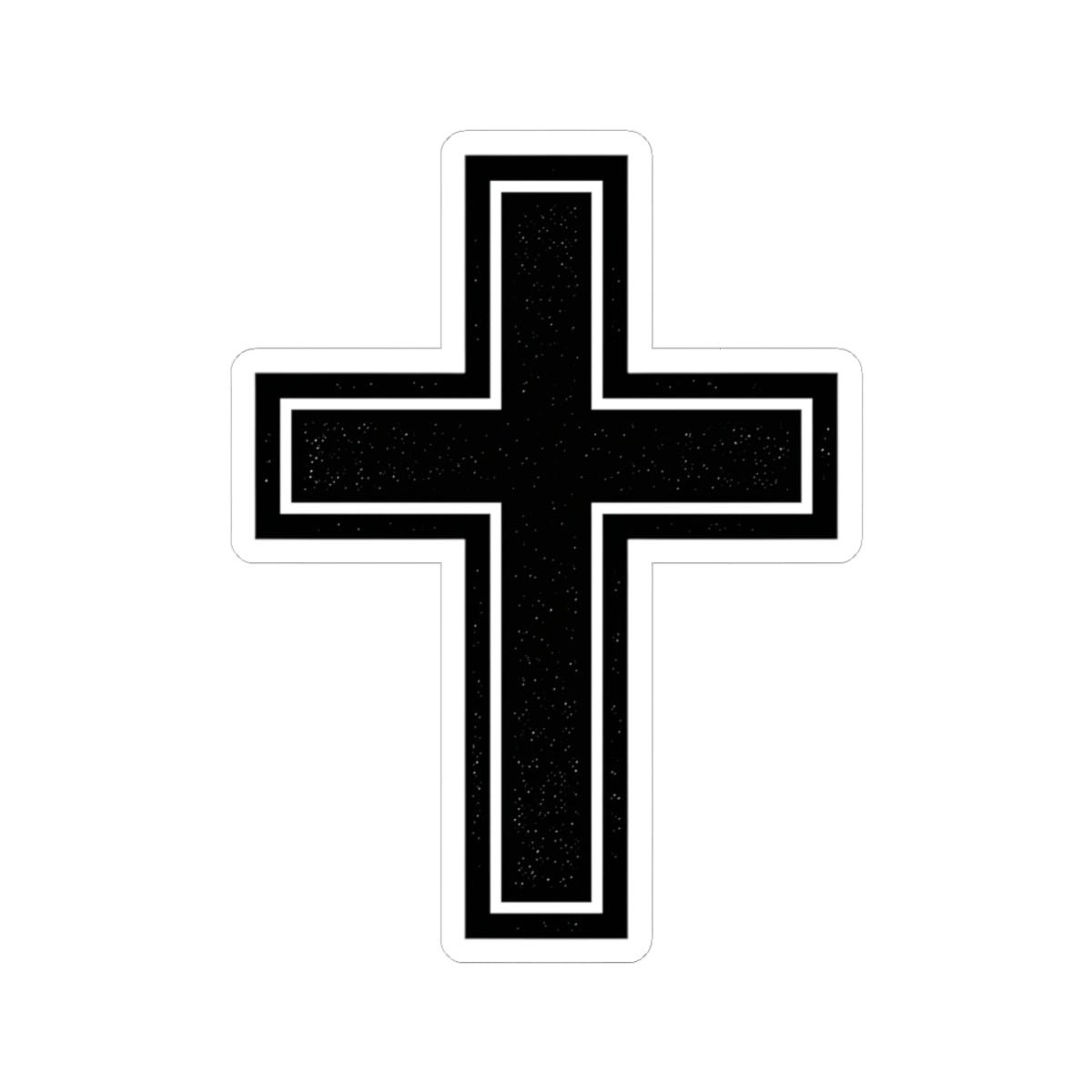 Cross Sticker