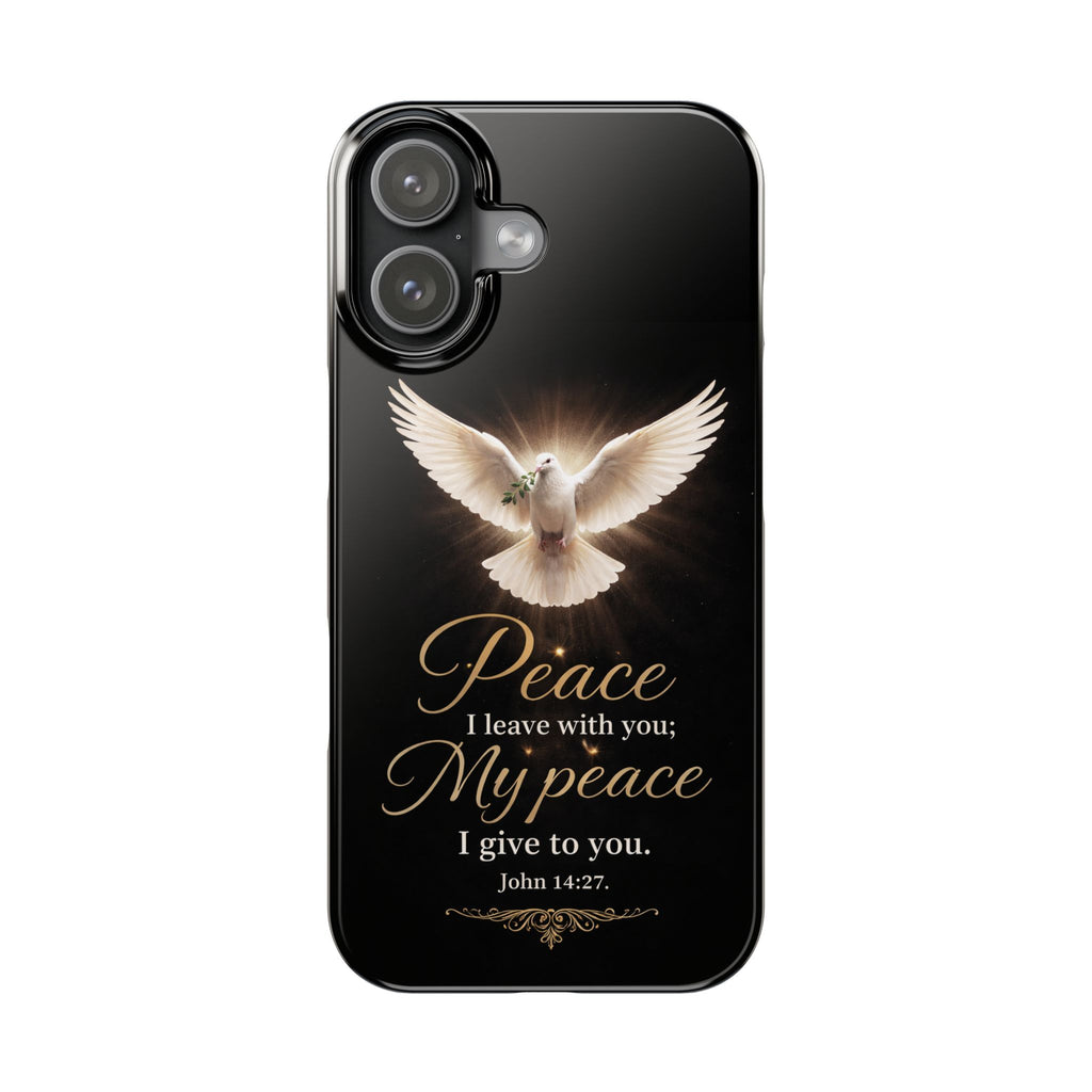 John 14:27 Slim Phone Cases