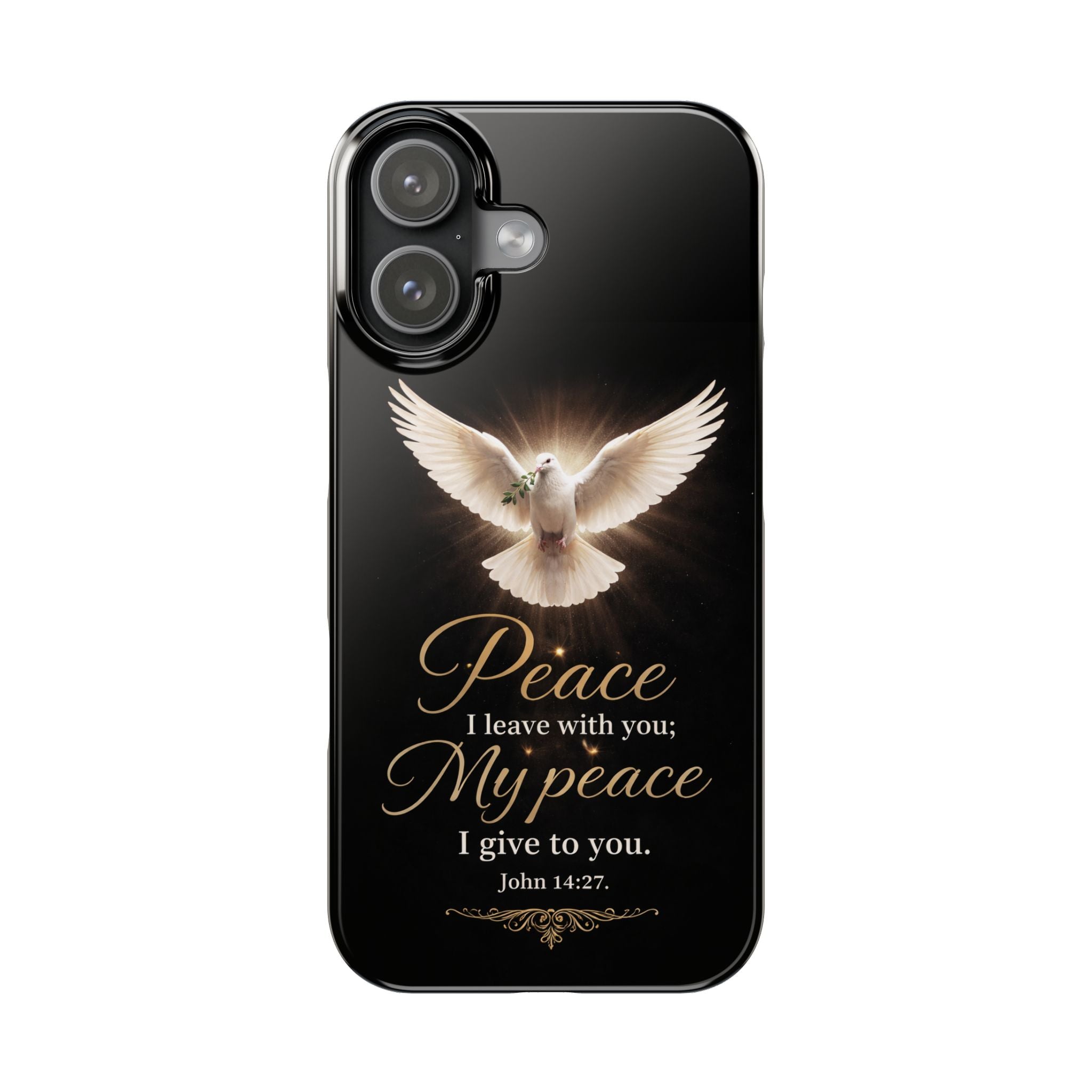 John 14:27 Slim Phone Cases