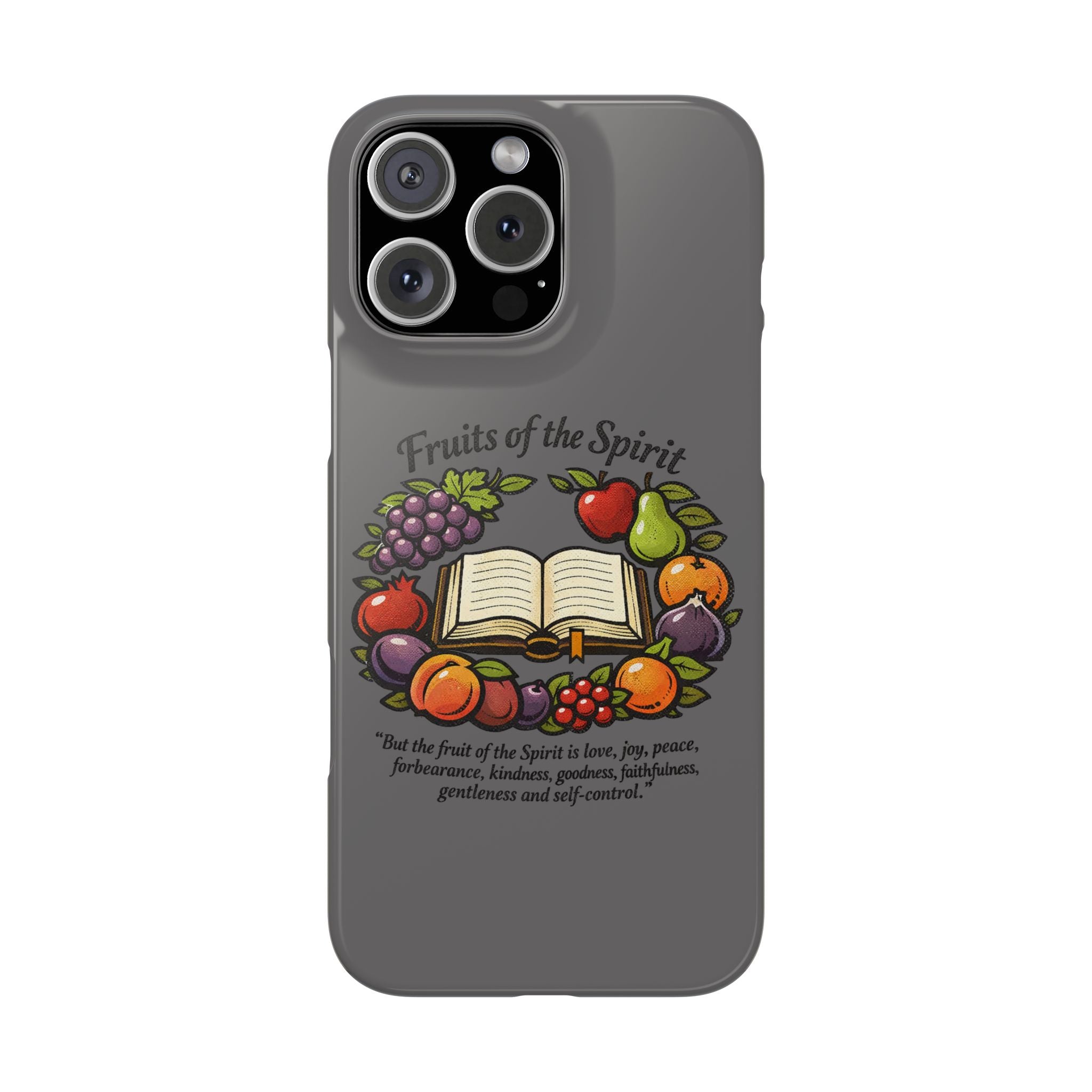 Fruits of the Spirit Slim Phone Cases