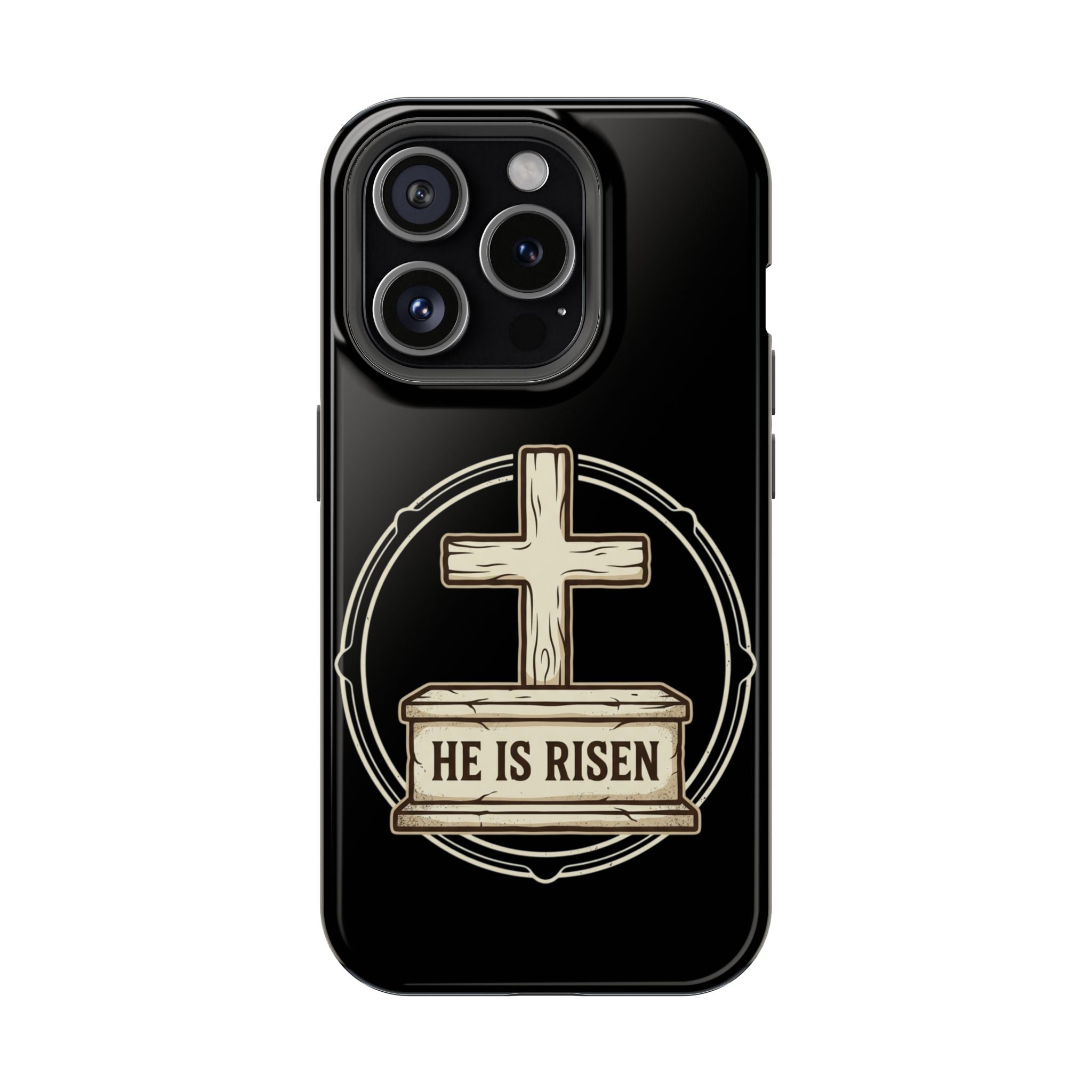 He is Risen Magnetic Impact-Resistant Cases