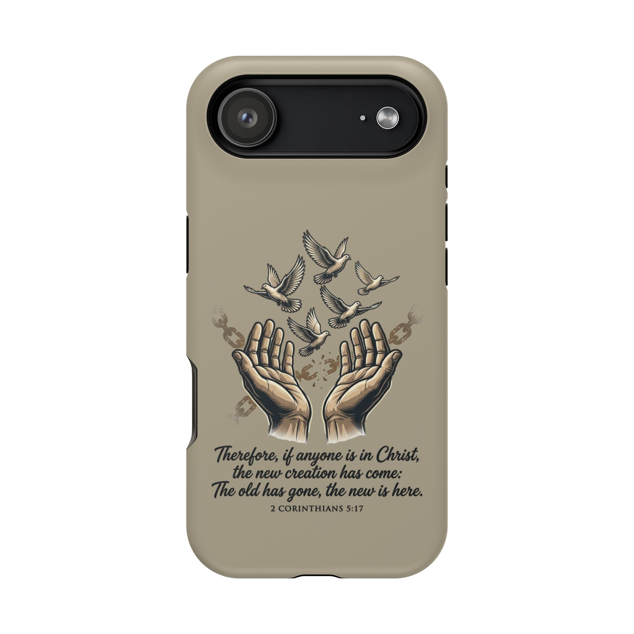 2 Corinthians 5:17 Magnetic Impact-Resistant Cases