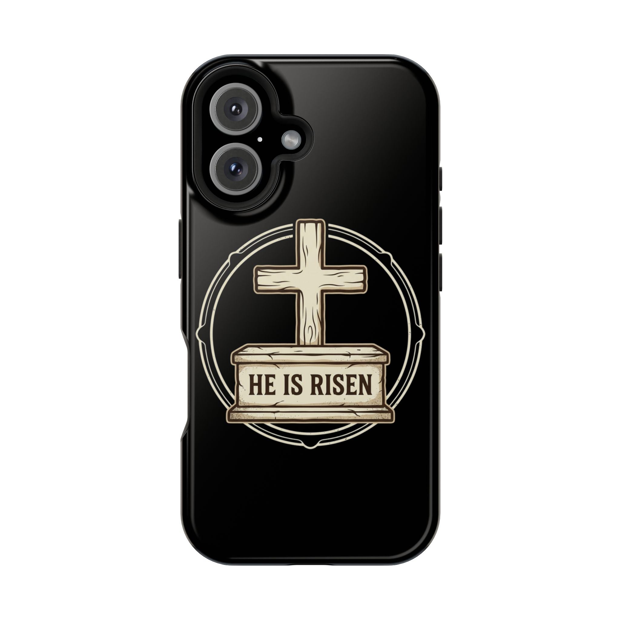 He is Risen Magnetic Impact-Resistant Cases