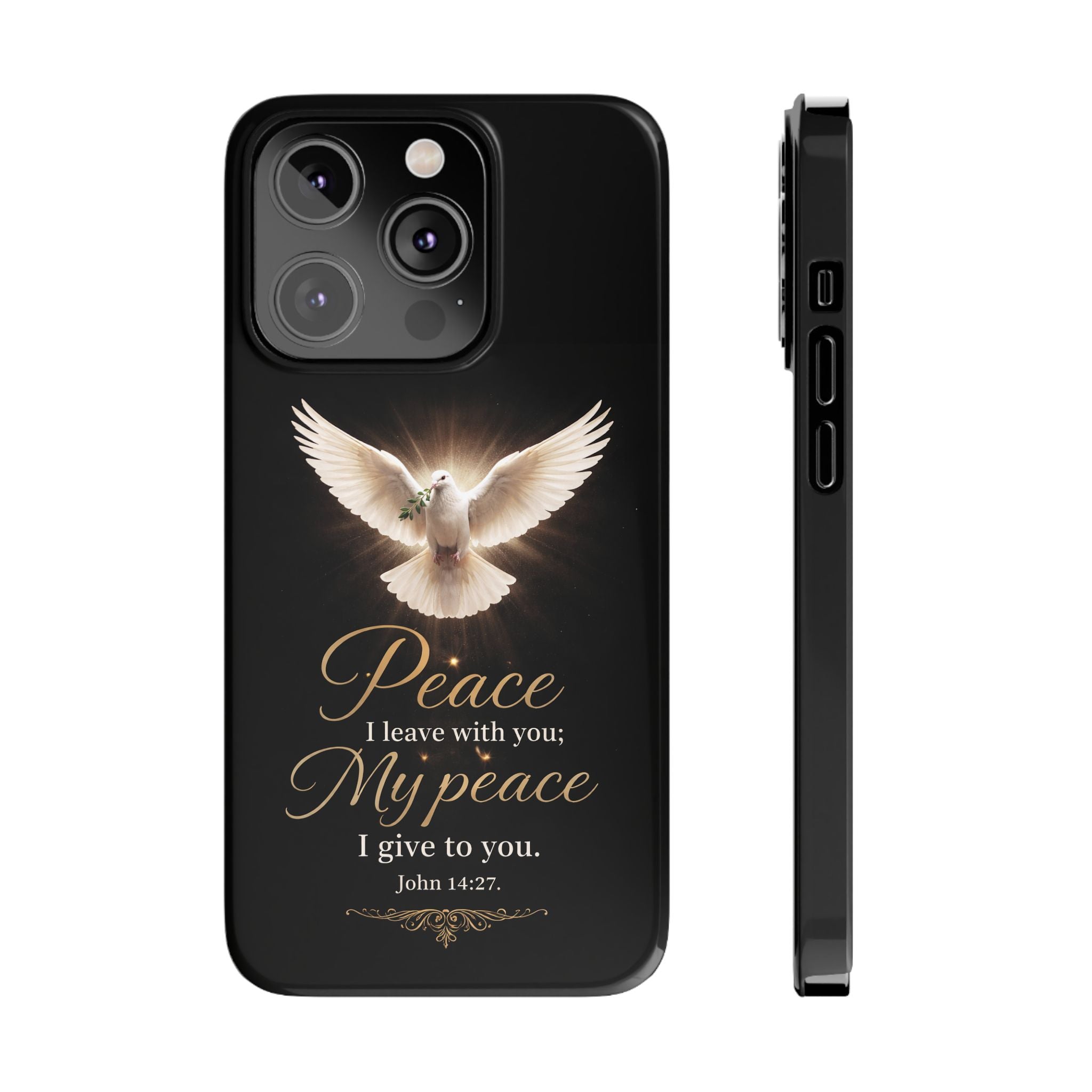 John 14:27 Slim Phone Cases