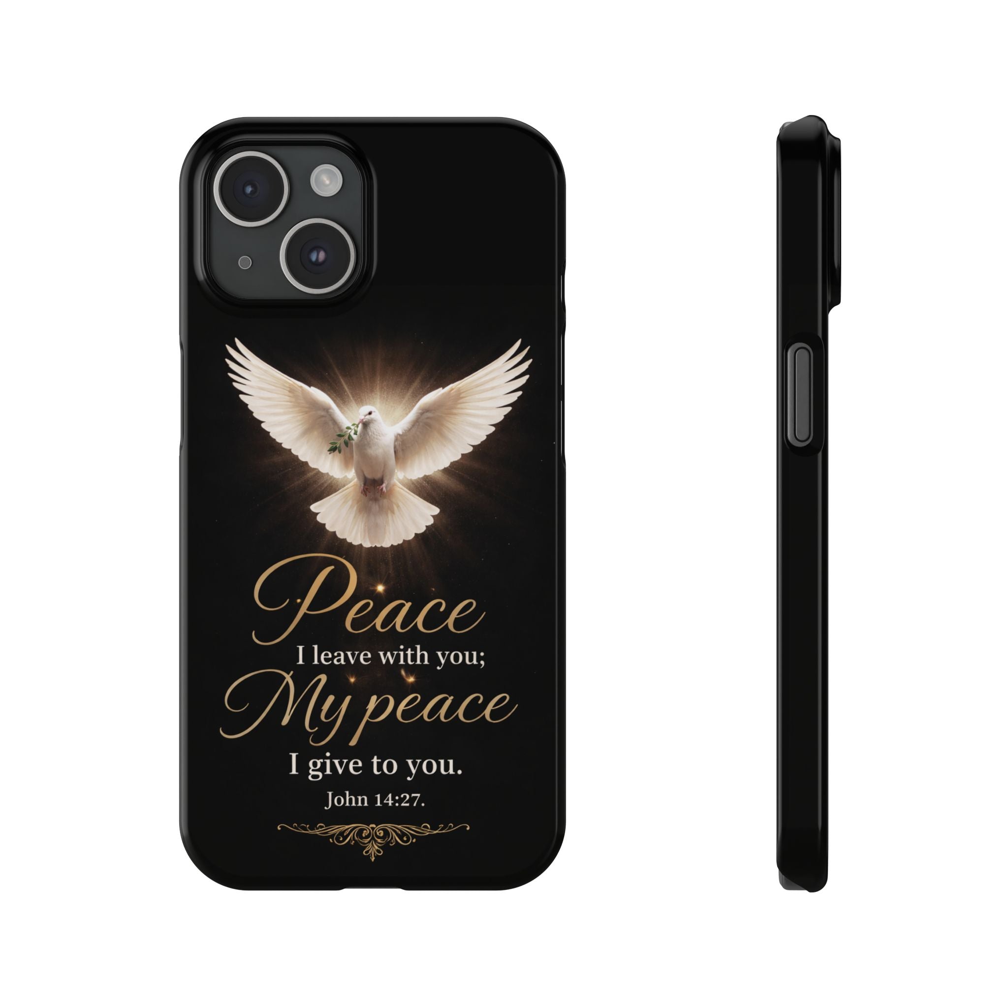 John 14:27 Slim Phone Cases