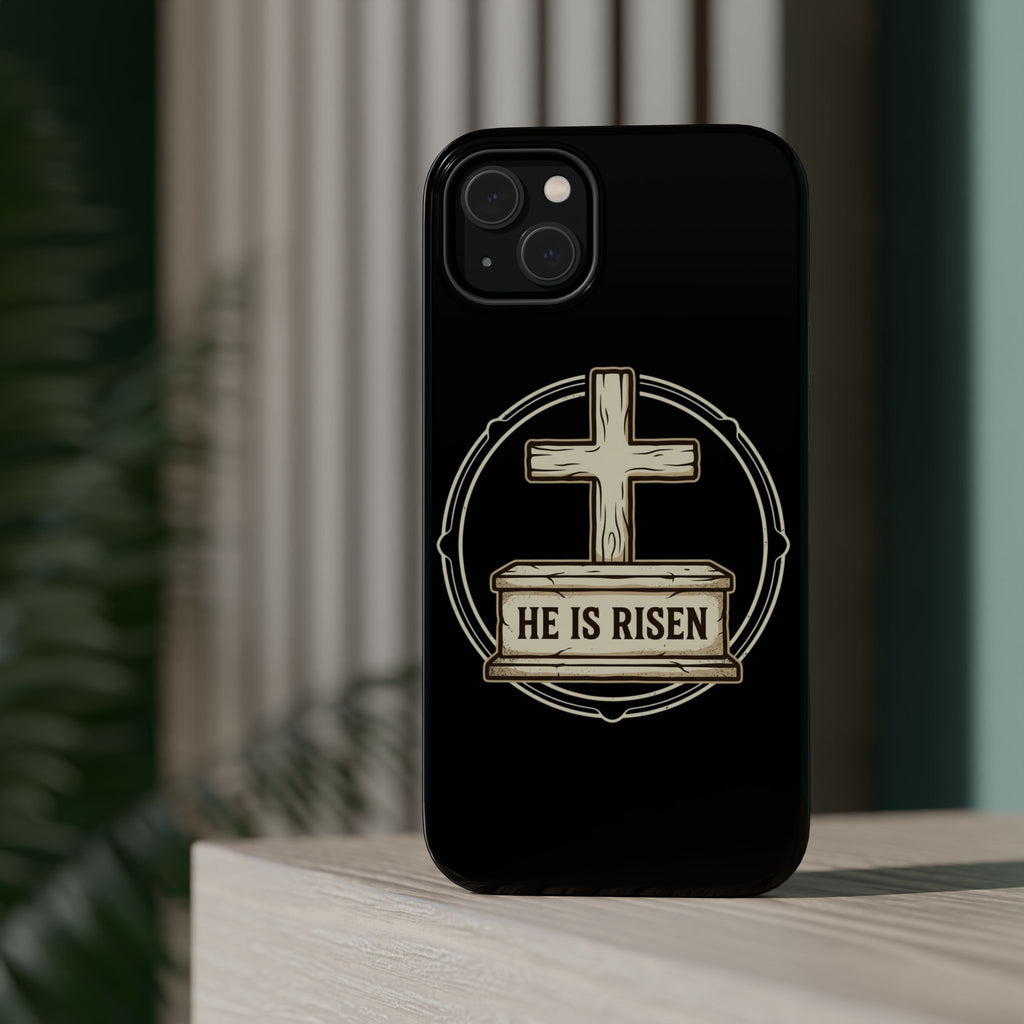 He is Risen Magnetic Impact-Resistant Cases