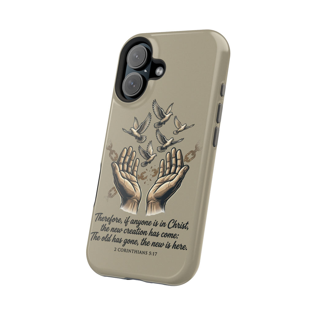 2 Corinthians 5:17 Magnetic Impact-Resistant Cases