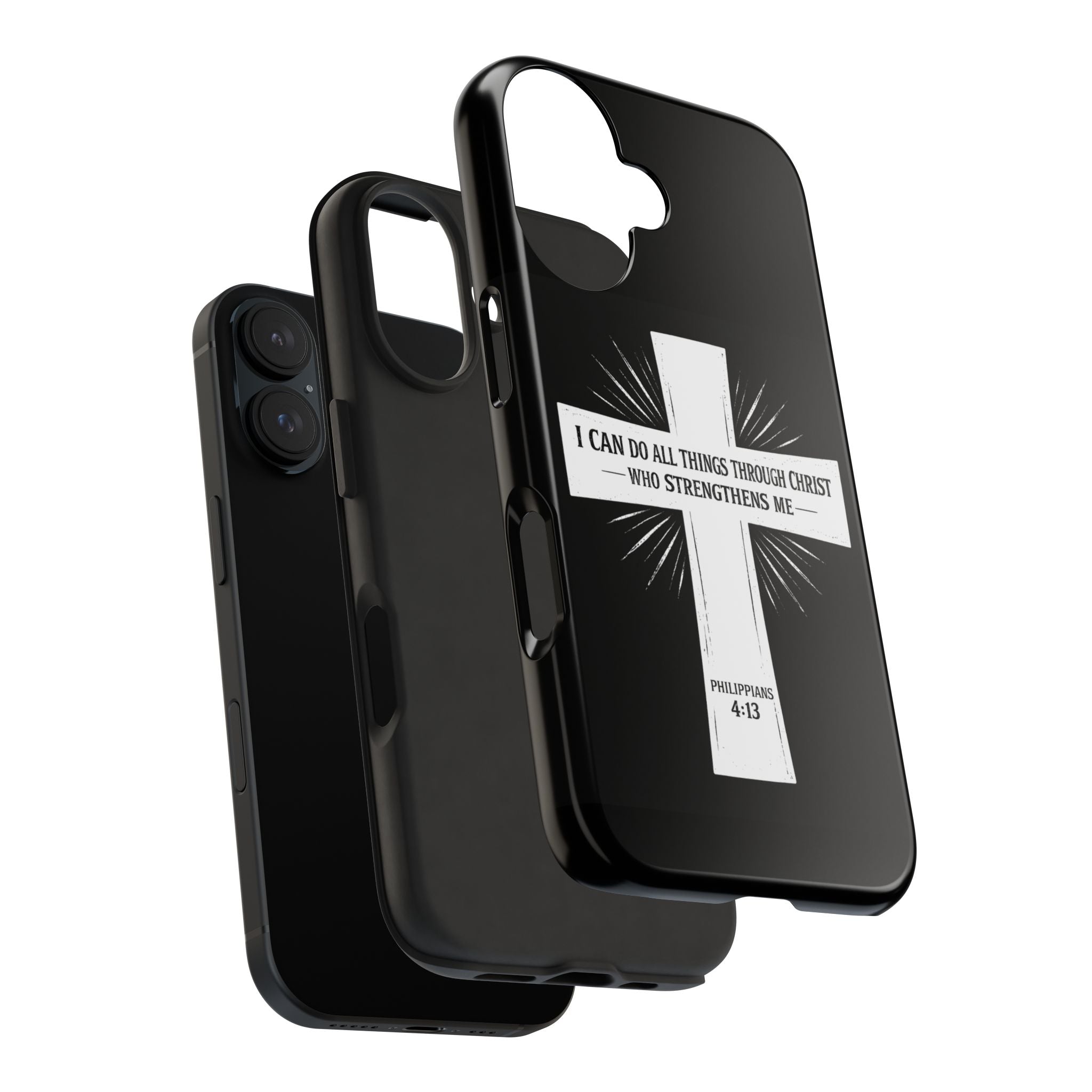 Philippians 4:13 Tough Phone Cases