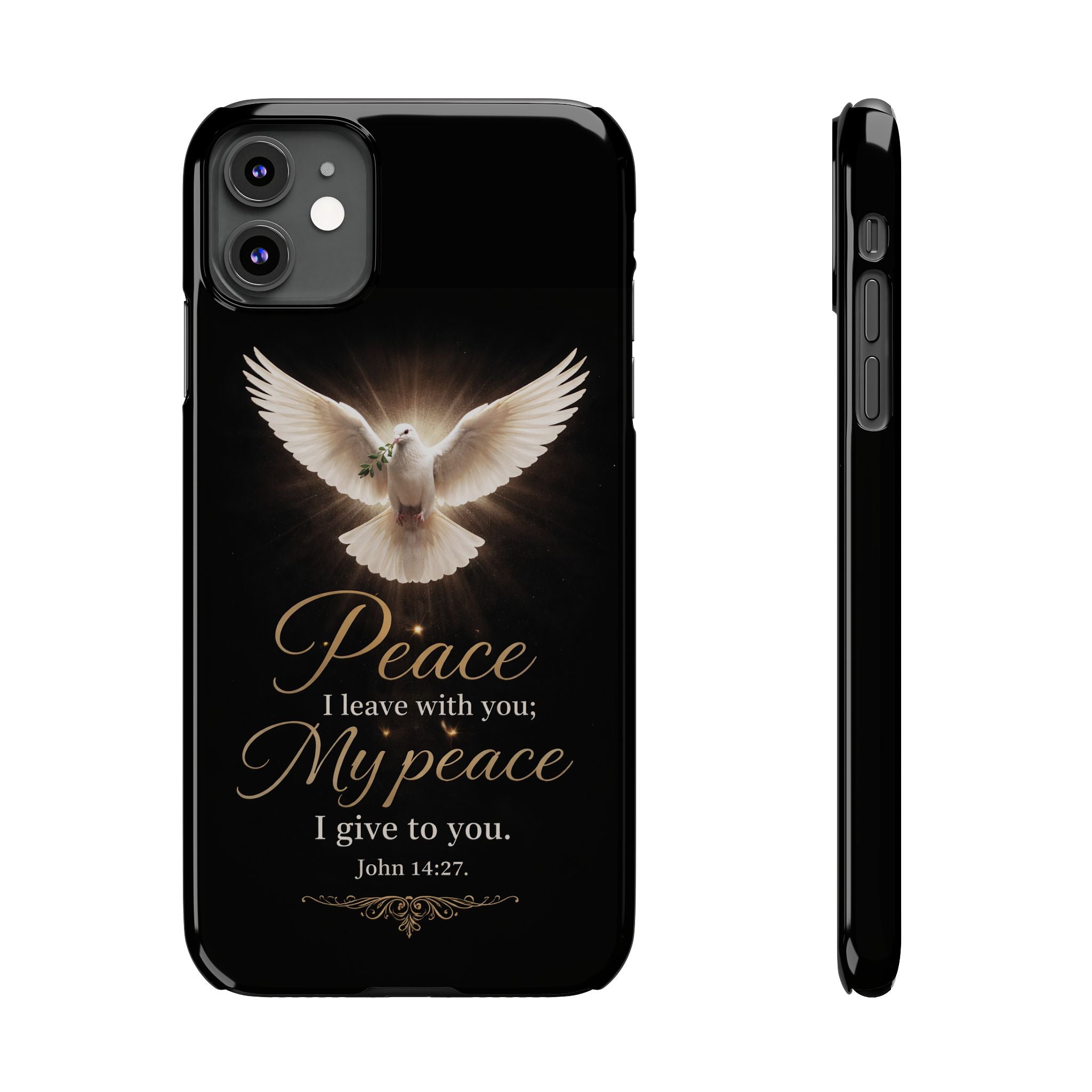 John 14:27 Slim Phone Cases