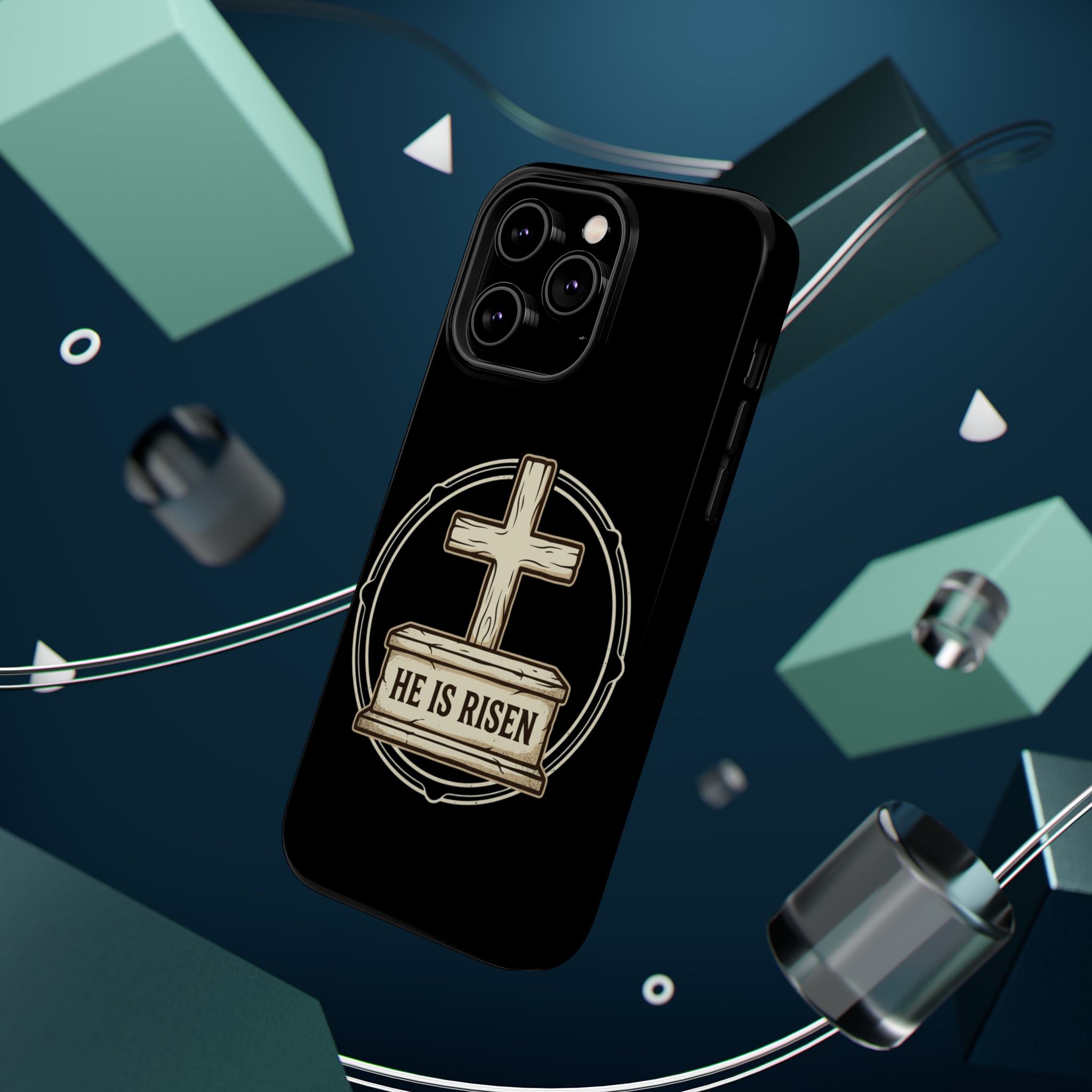 He is Risen Magnetic Impact-Resistant Cases