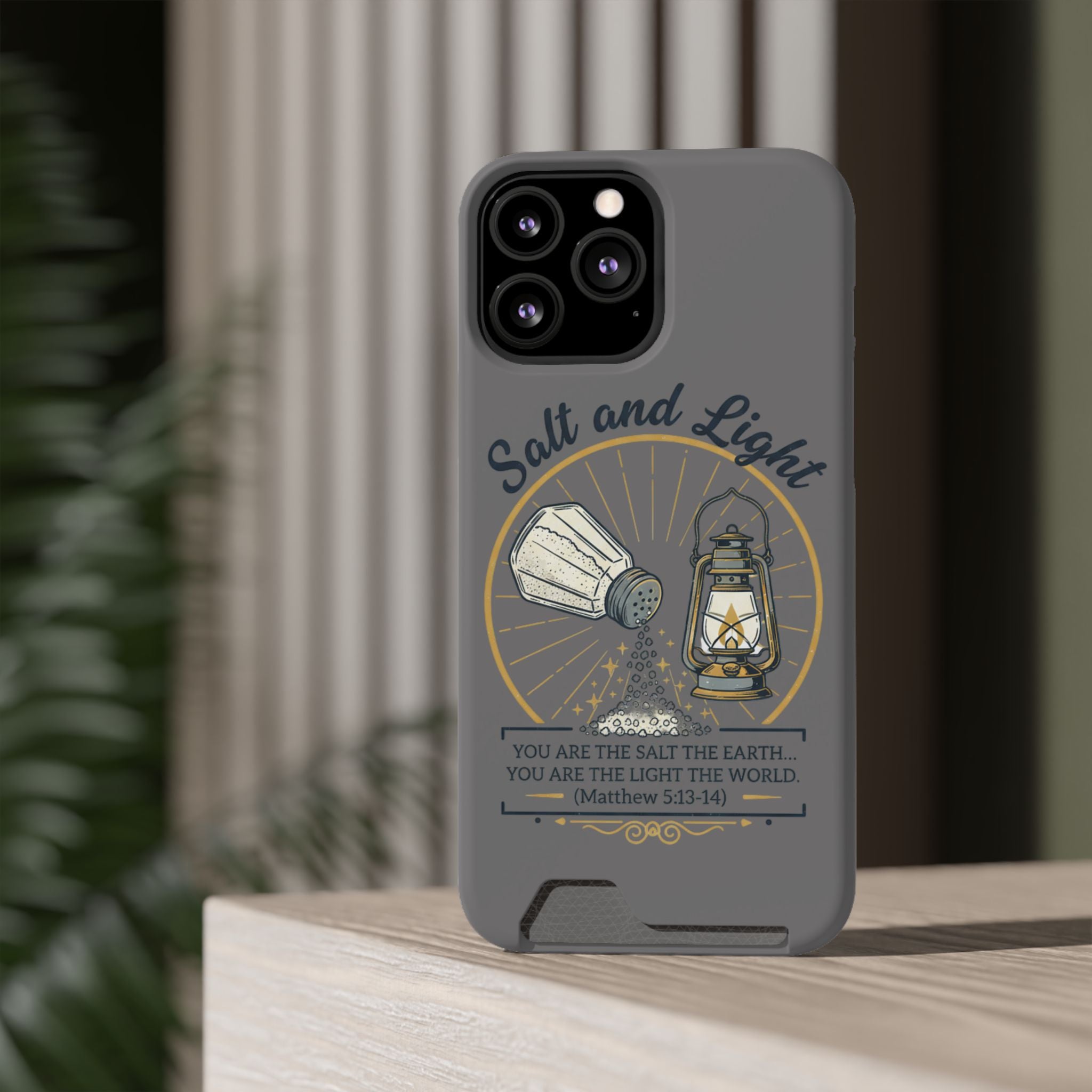 Salt and Light phone case