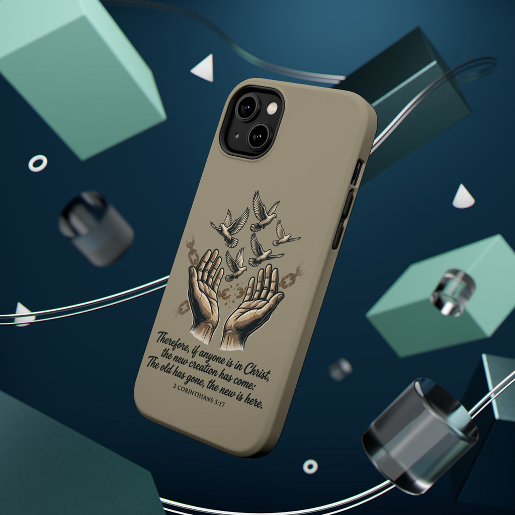 2 Corinthians 5:17 Magnetic Impact-Resistant Cases