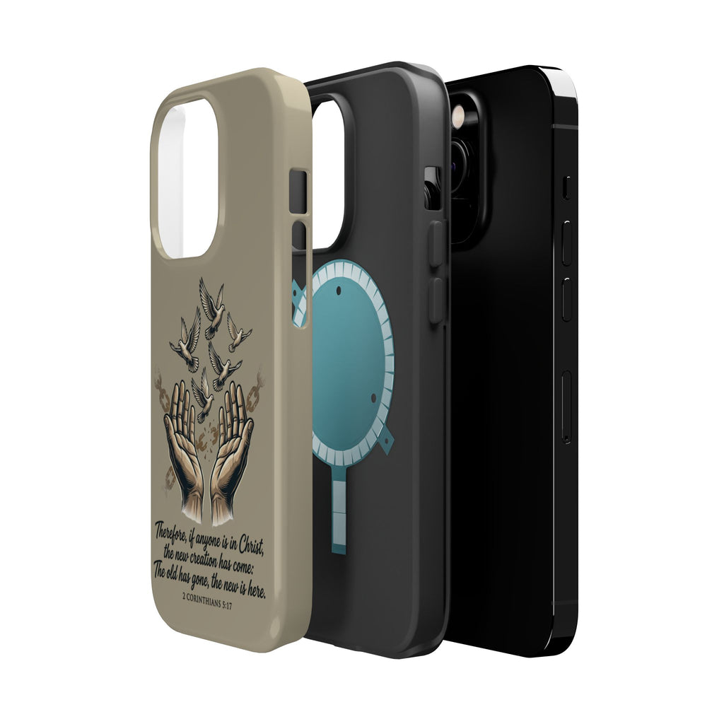 2 Corinthians 5:17 Magnetic Impact-Resistant Cases