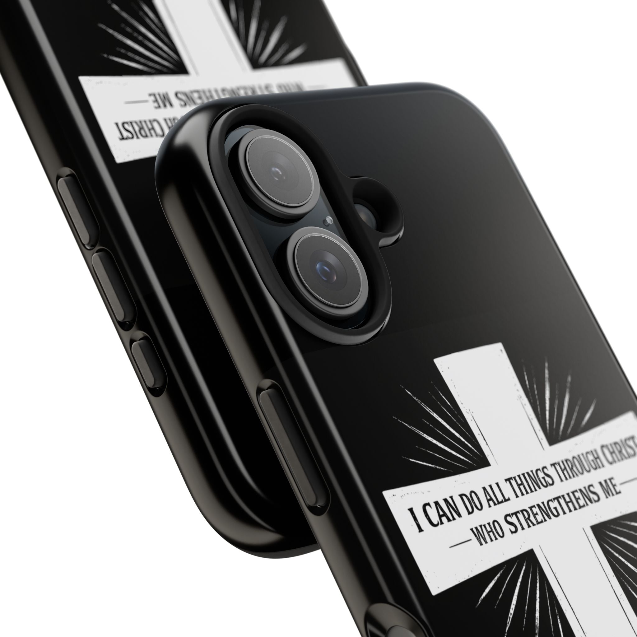 Philippians 4:13 Tough Phone Cases
