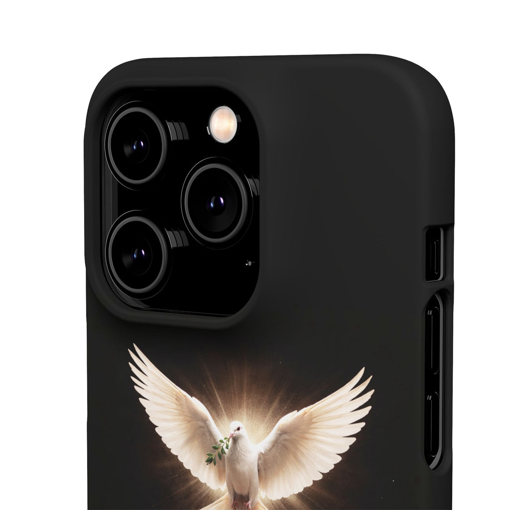 Dove with John 14:27 with Snap Cases