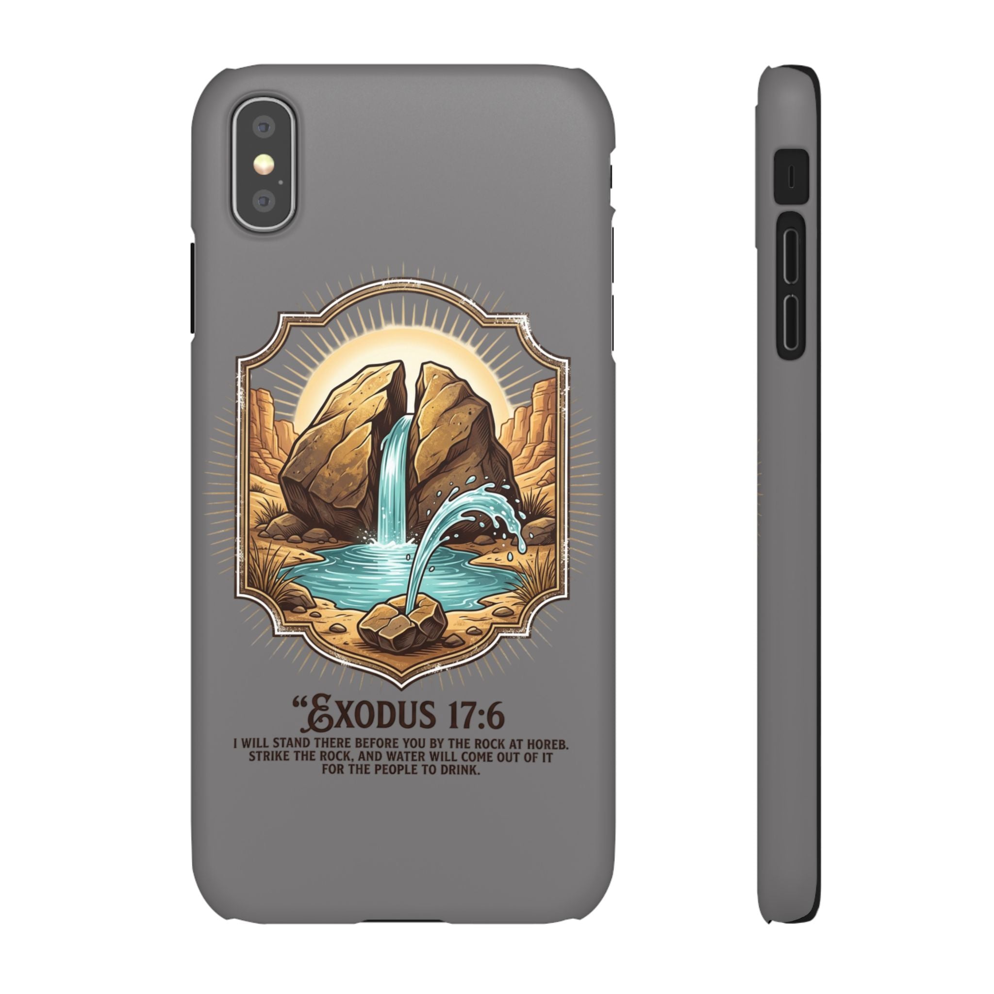 Exodus 17:6 Snap Cases