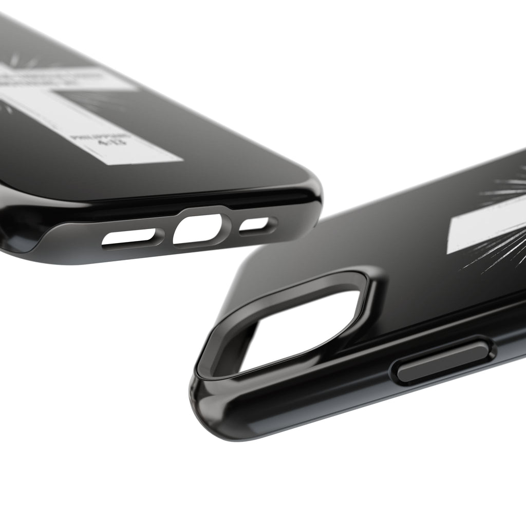 Philippians 4:13 Magnetic Impact-Resistant Cases