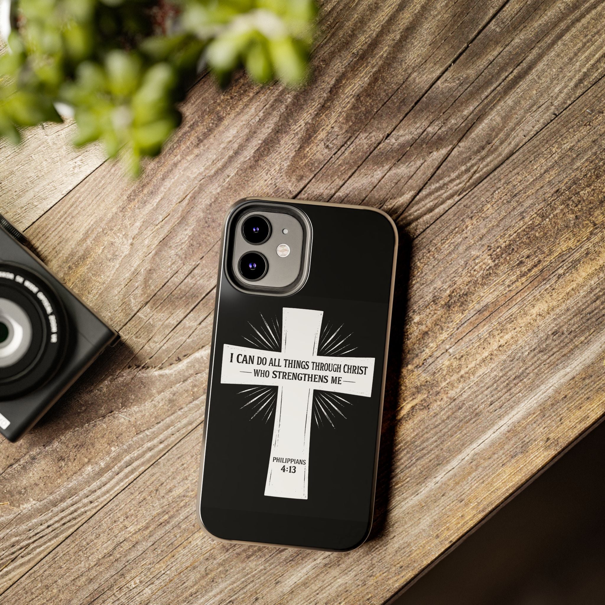Philippians 4:13 Tough Phone Cases