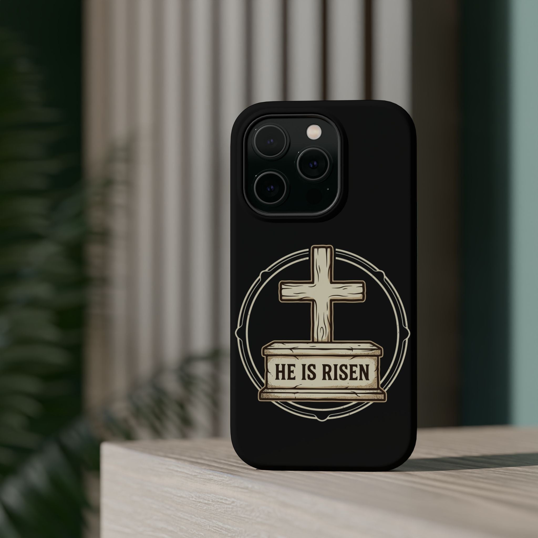 He is Risen Magnetic Impact-Resistant Cases