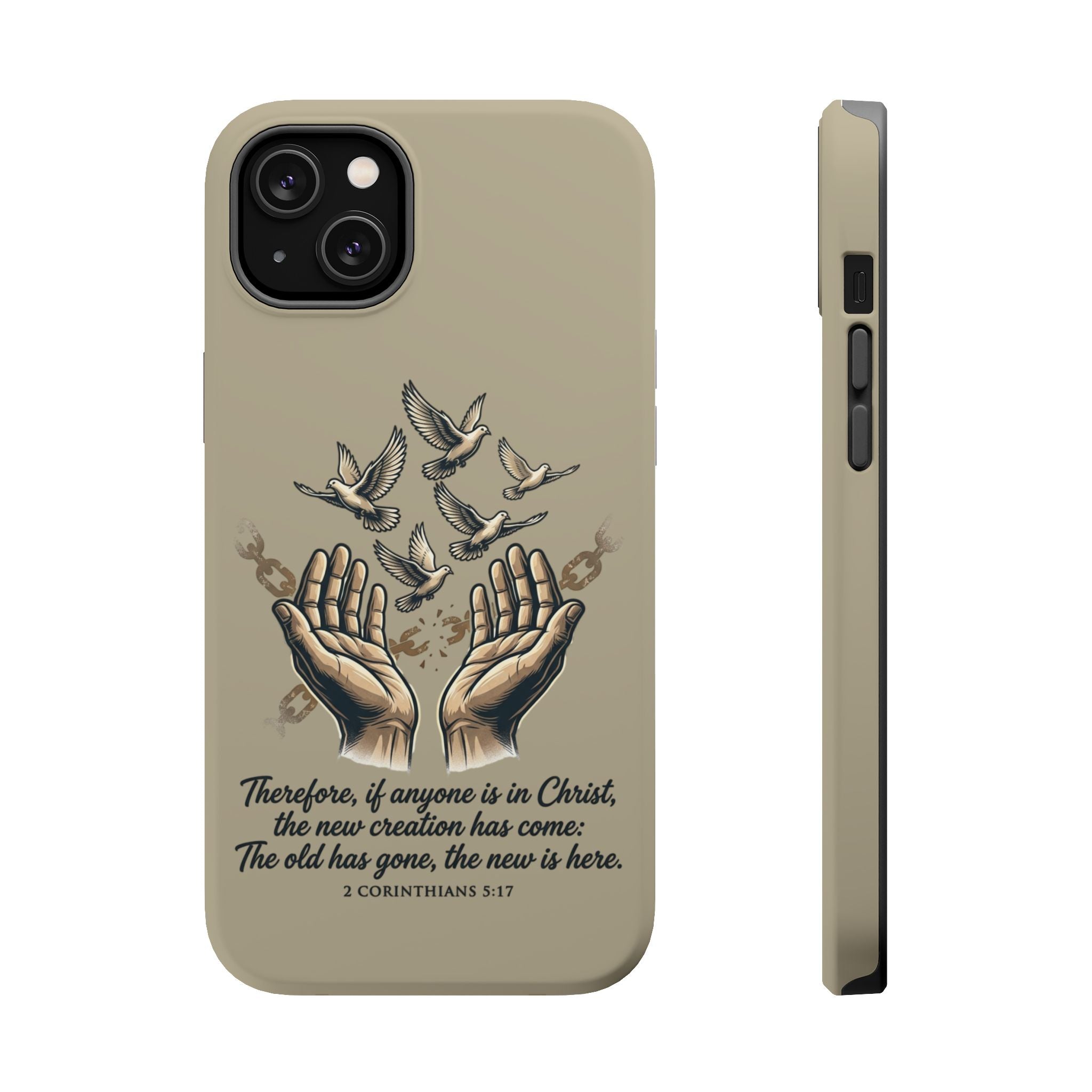 2 Corinthians 5:17 Magnetic Impact-Resistant Cases