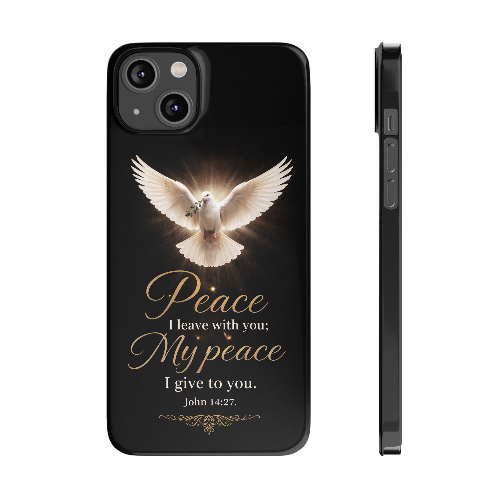 John 14:27 Slim Phone Cases