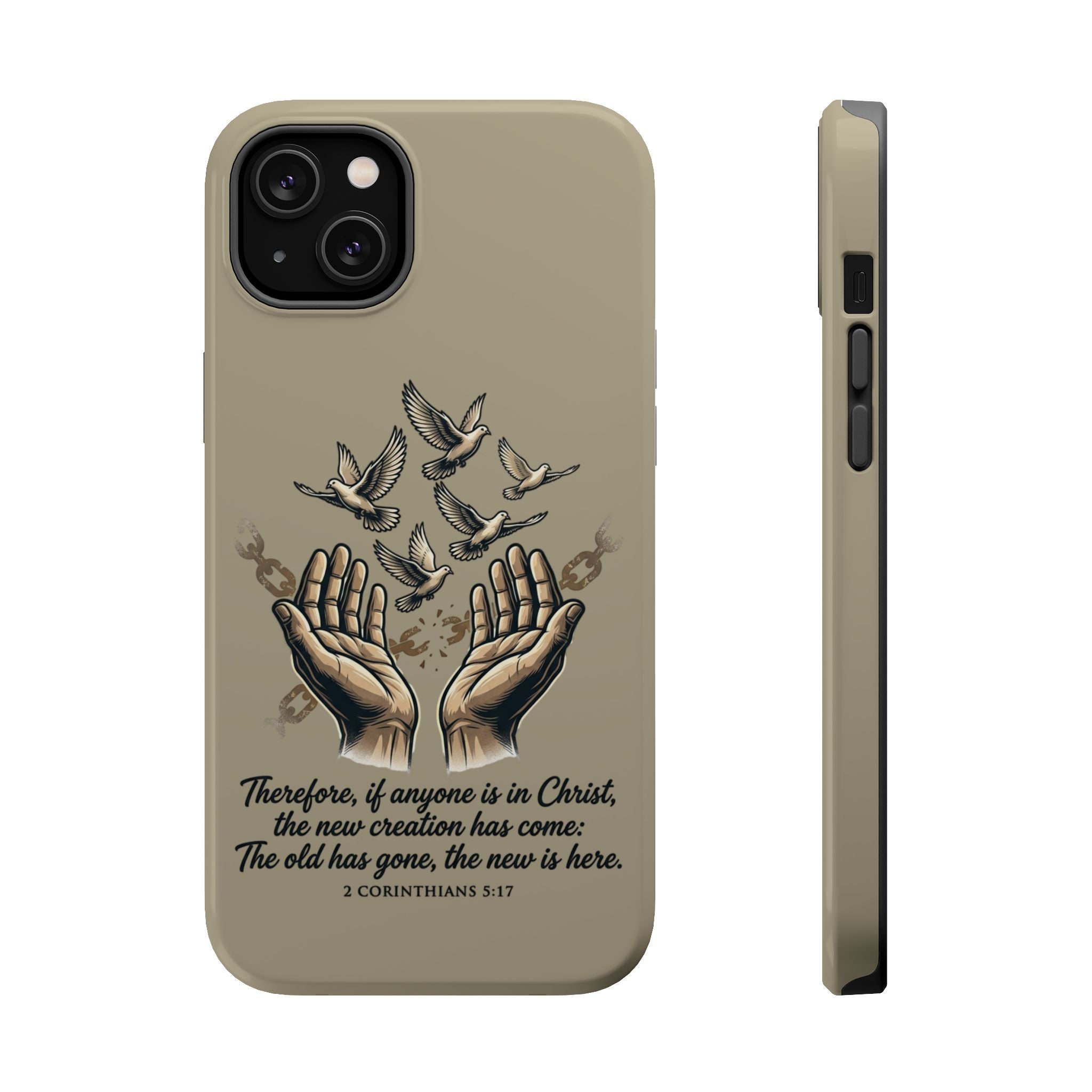 2 Corinthians 5:17 Magnetic Impact-Resistant Cases