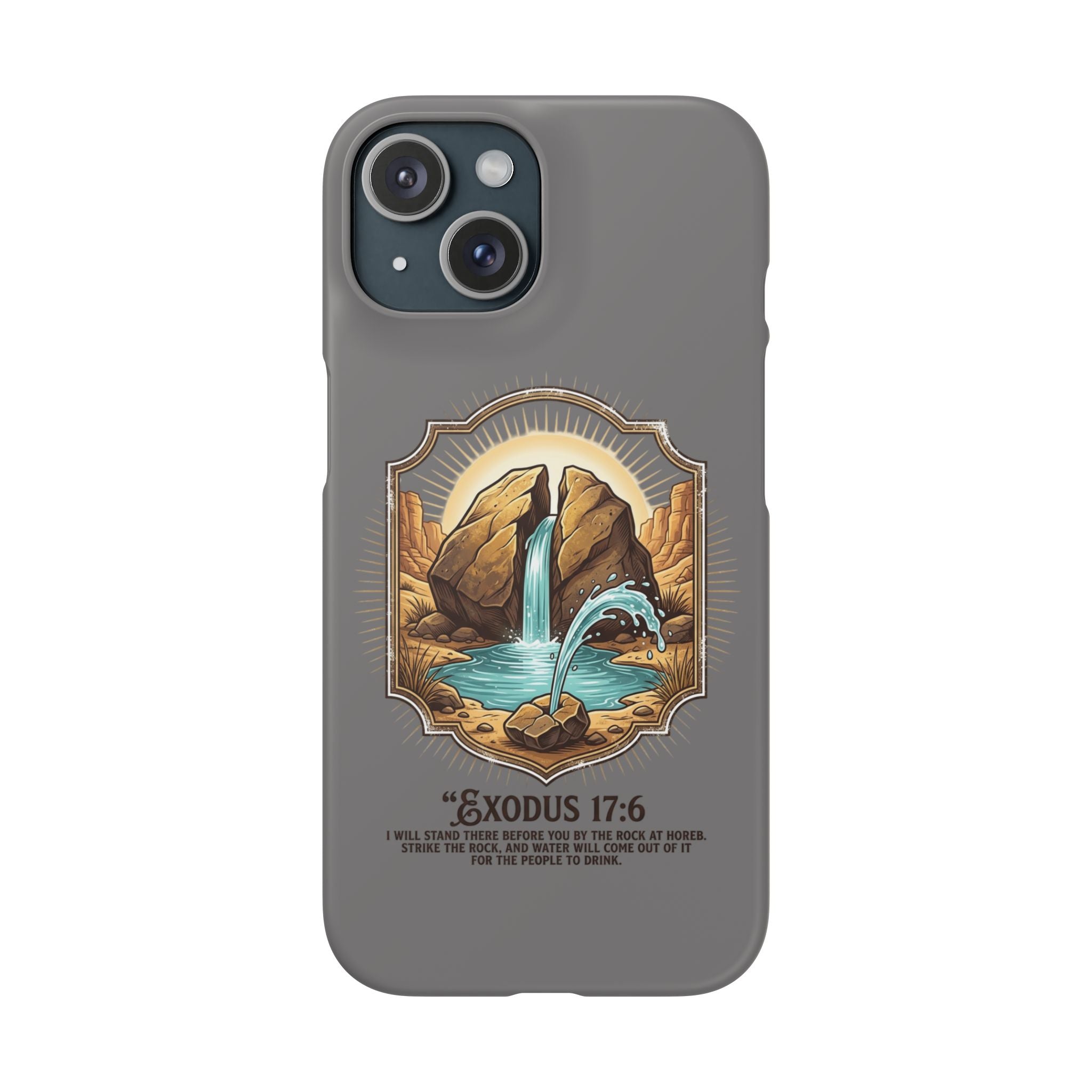 Exodus 17:6 Snap Cases