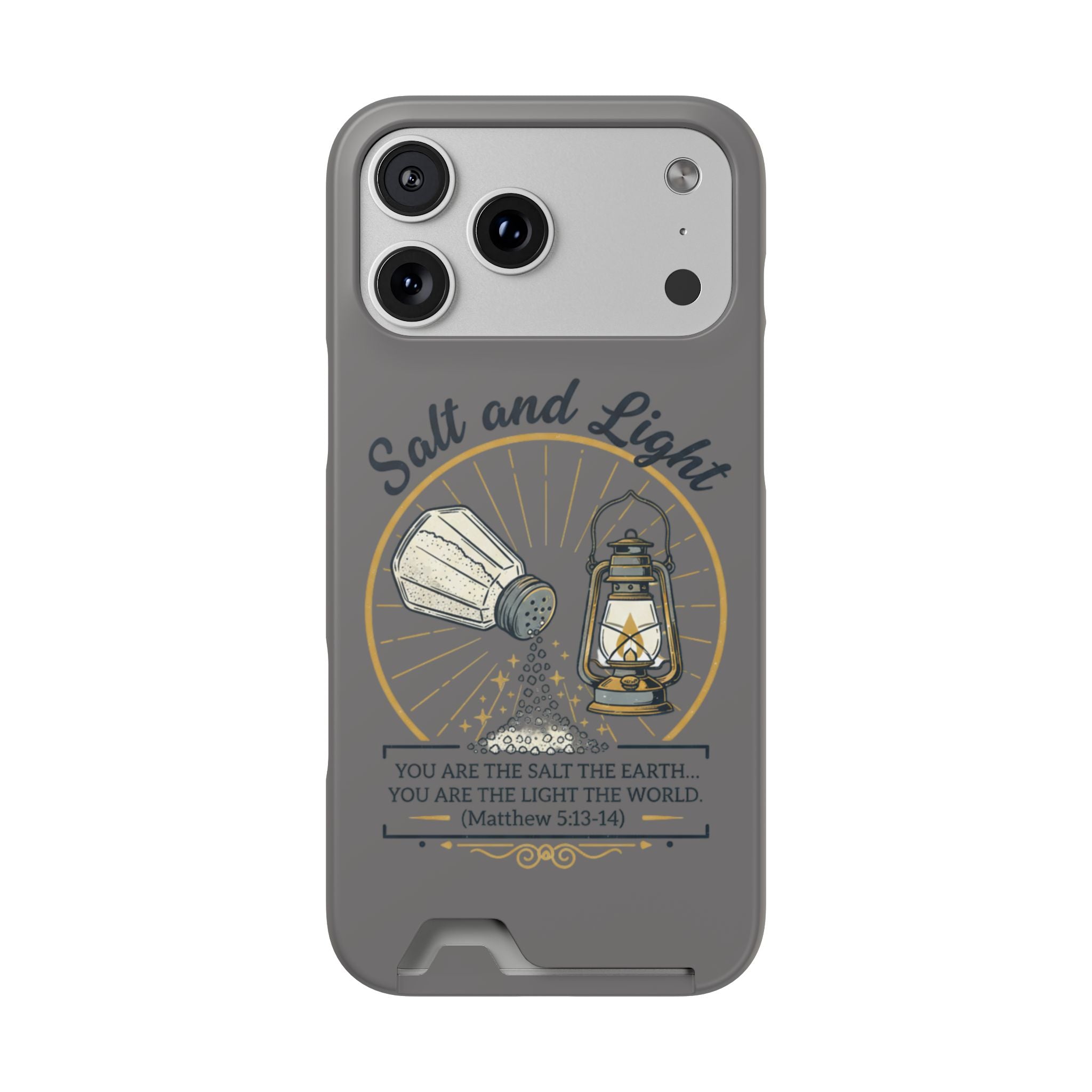 Salt and Light phone case