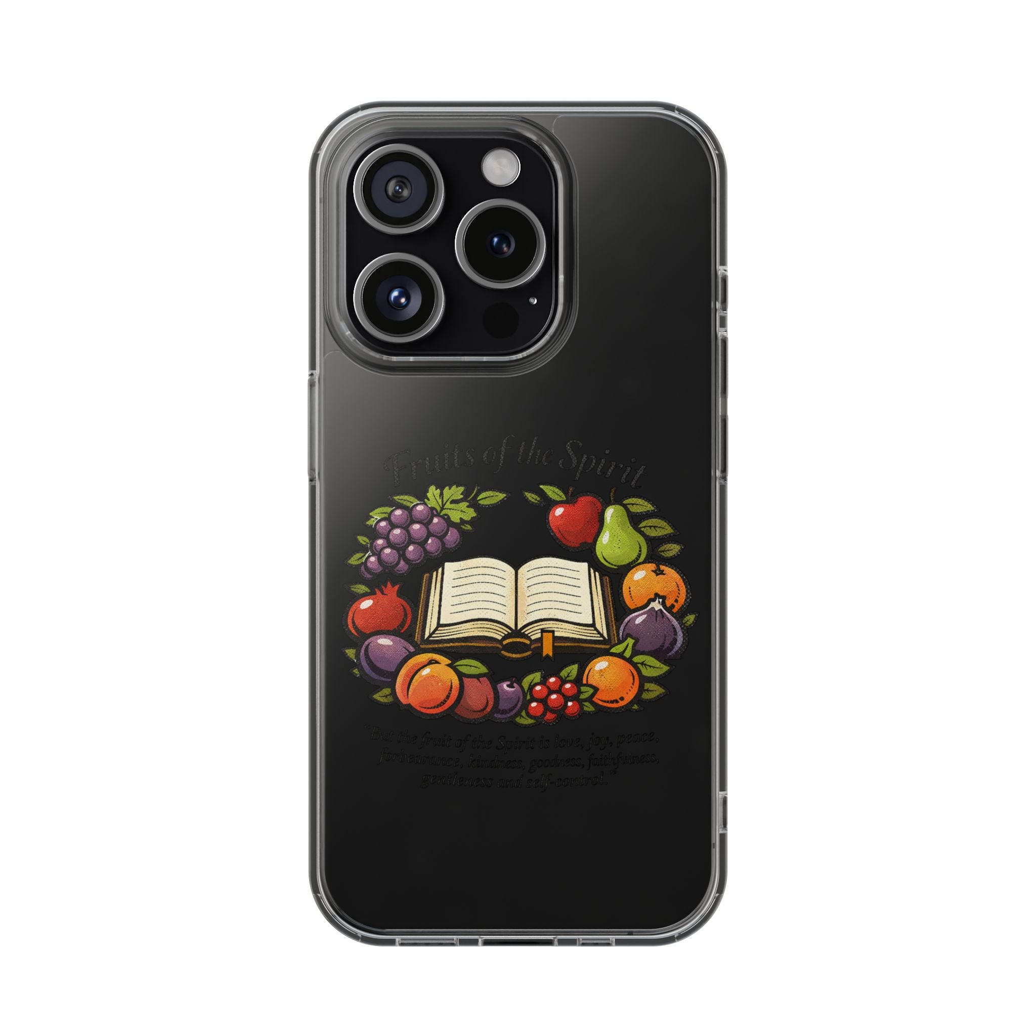 Fruits of the spirit Clear Impact-Resistant Cases