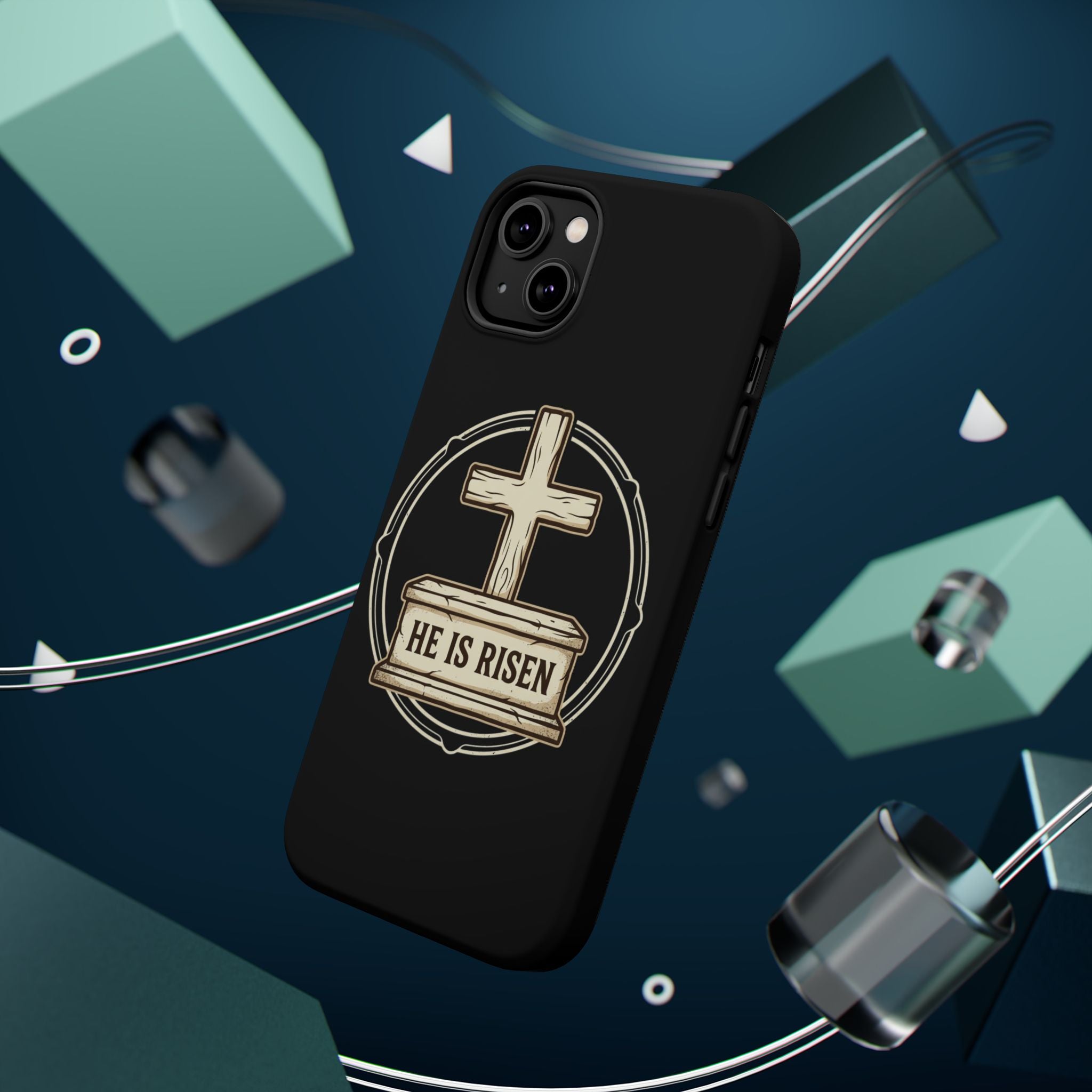 He is Risen Magnetic Impact-Resistant Cases