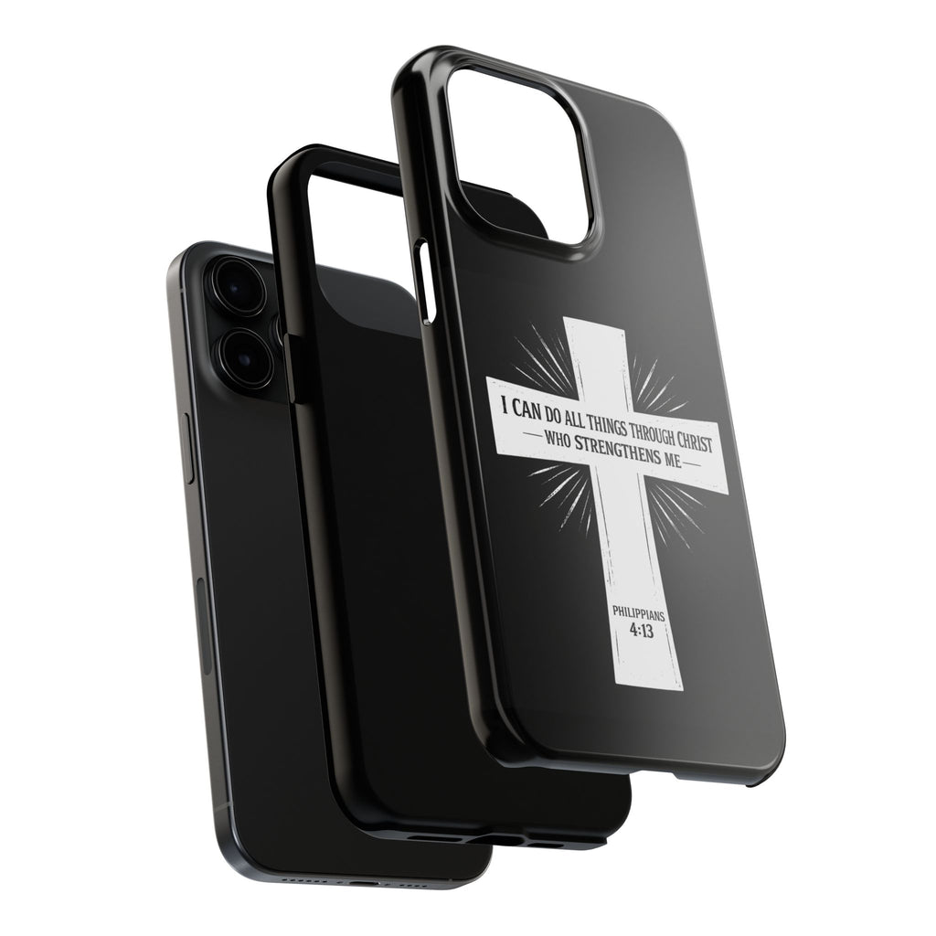 Philippians 4:13 Tough Phone Cases