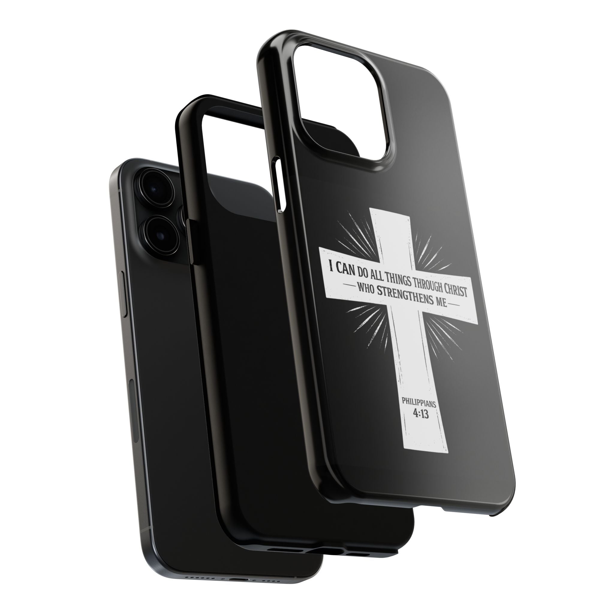 Philippians 4:13 Tough Phone Cases