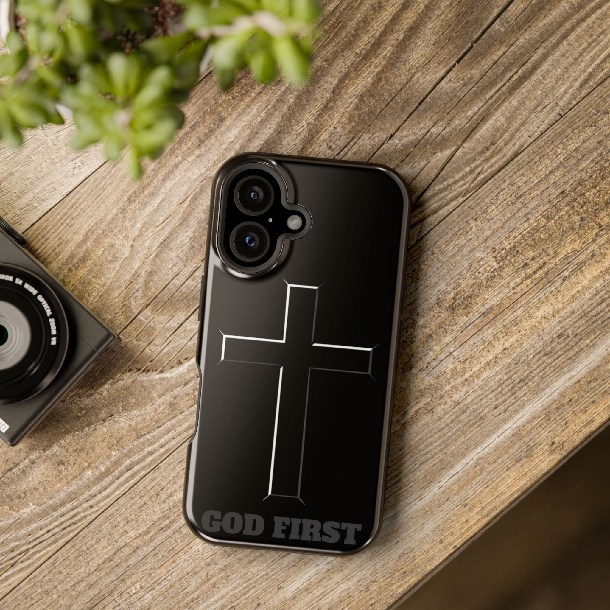 Cross Magnetic Impact-Resistant Cases