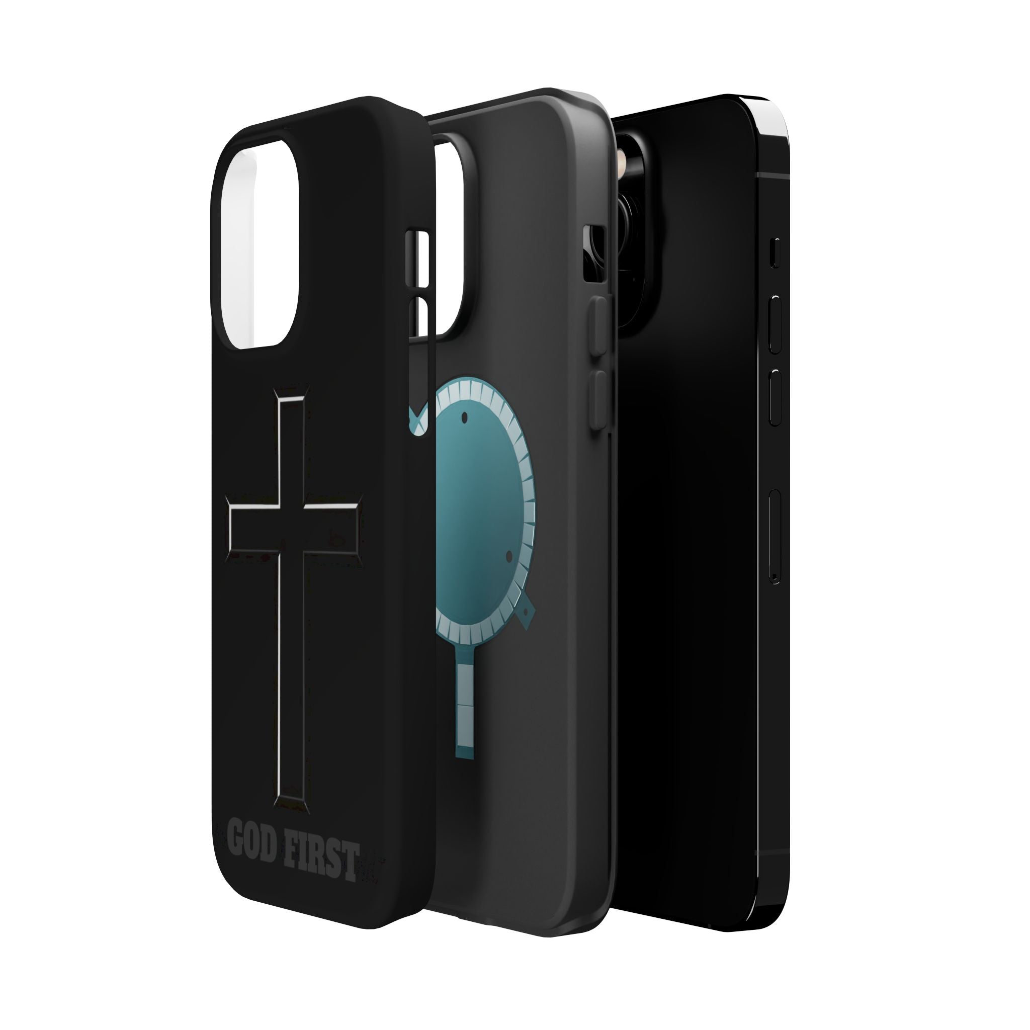 Cross Magnetic Impact-Resistant Cases