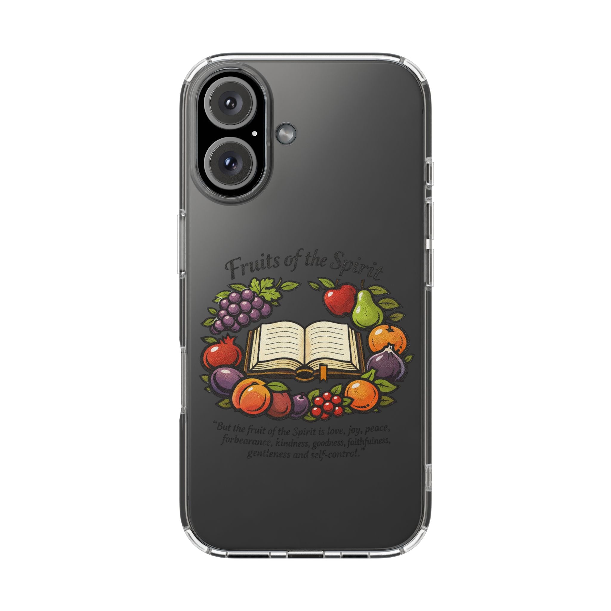 Fruits of the spirit Clear Impact-Resistant Cases