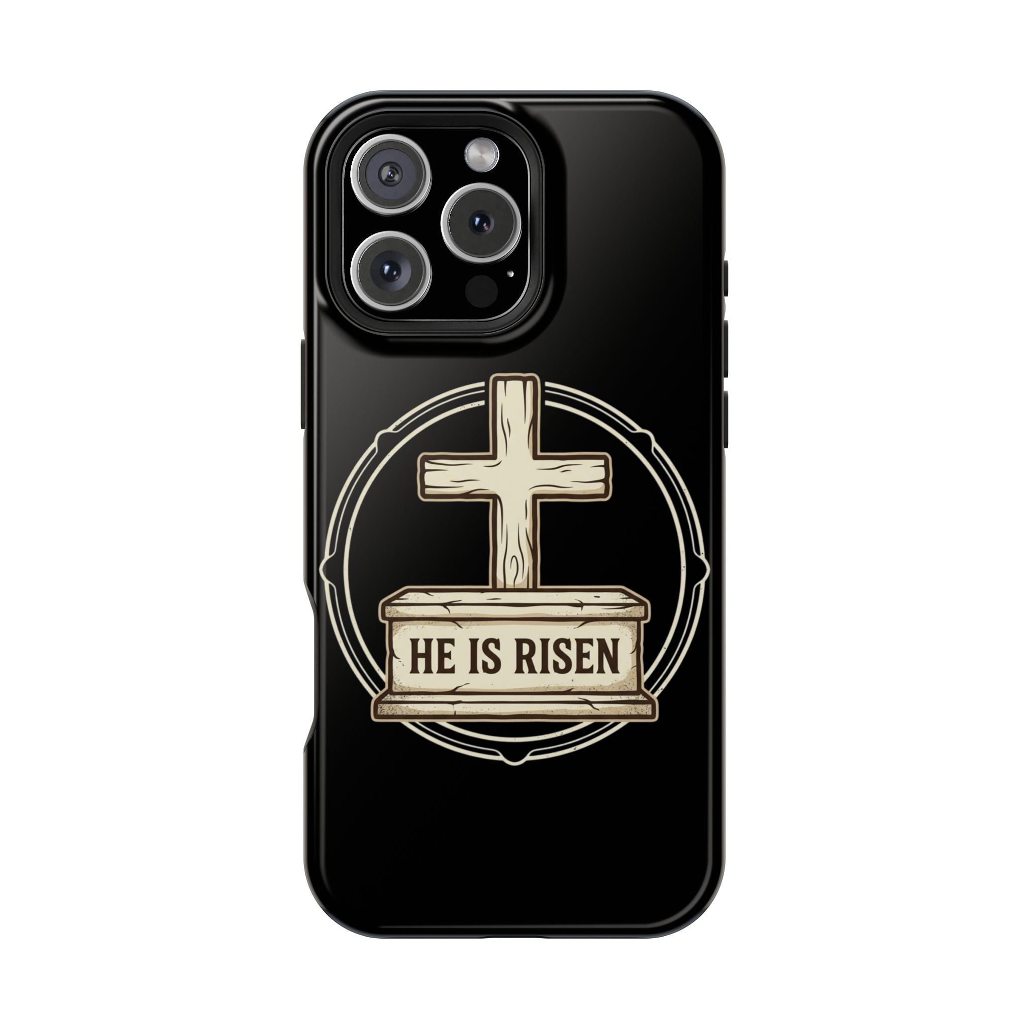 He is Risen Magnetic Impact-Resistant Cases