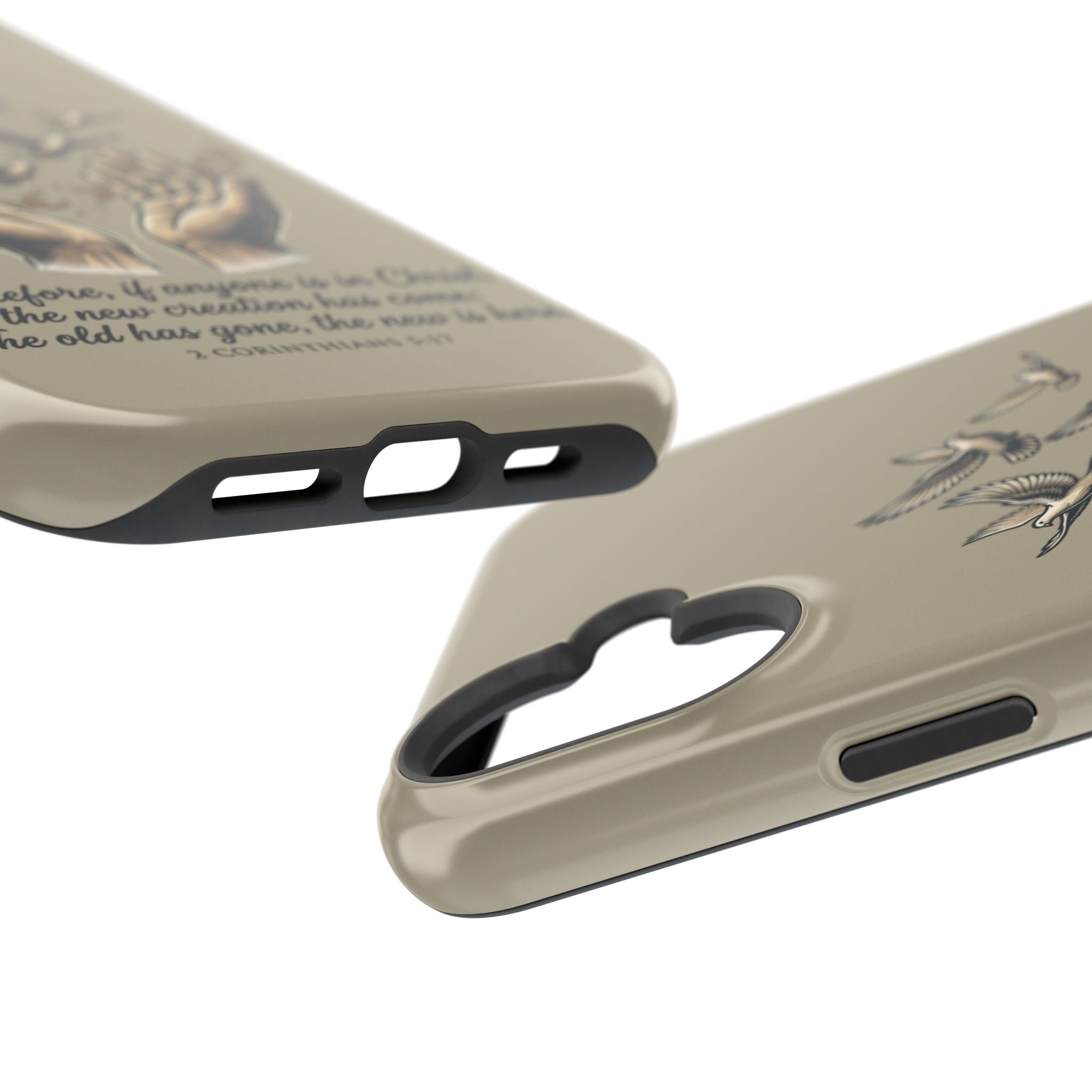 2 Corinthians 5:17 Magnetic Impact-Resistant Cases
