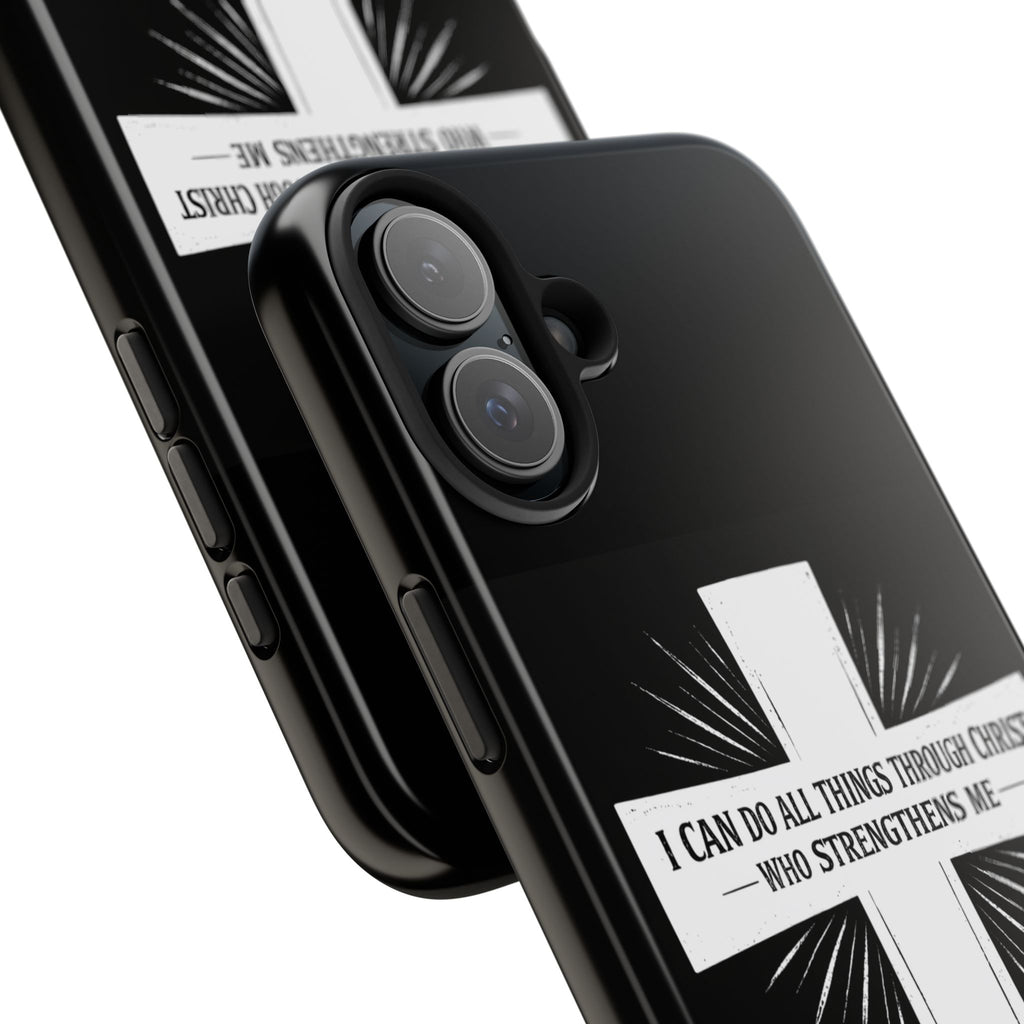 Philippians 4:13 Tough Phone Cases