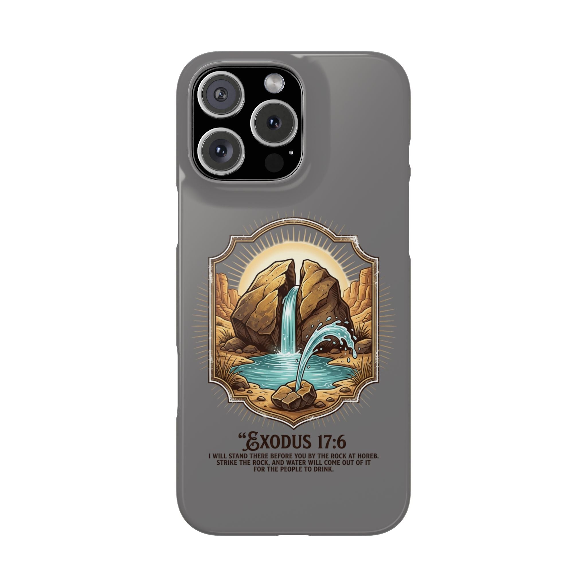 Exodus 17:6 Snap Cases